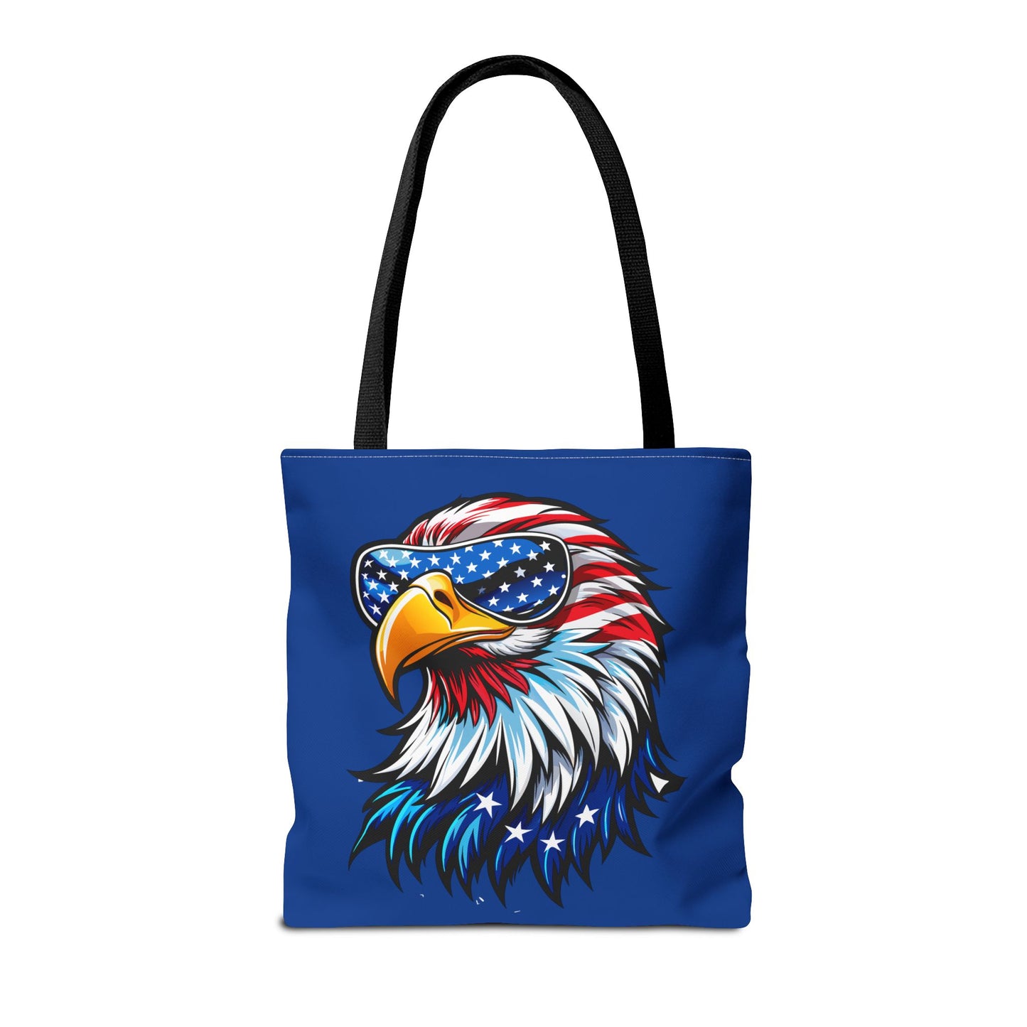 Princess Grace  Patriotic Eagle Tote Bag Stylish American Flag Design for Independence Day & Everyday Use