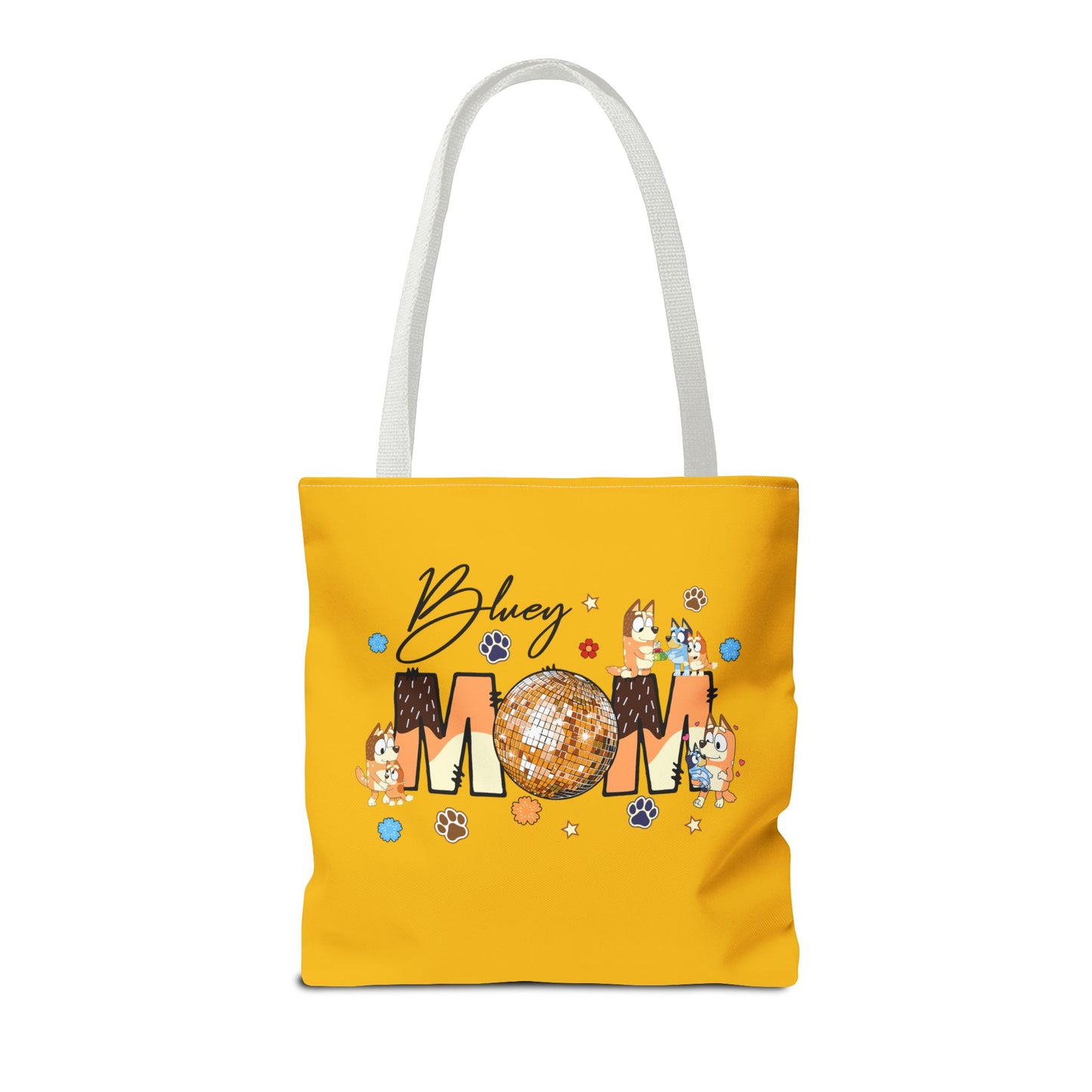 Princess Grace  Bluey Mom Tote Bag Fun and Functional Gift for Dog Lovers