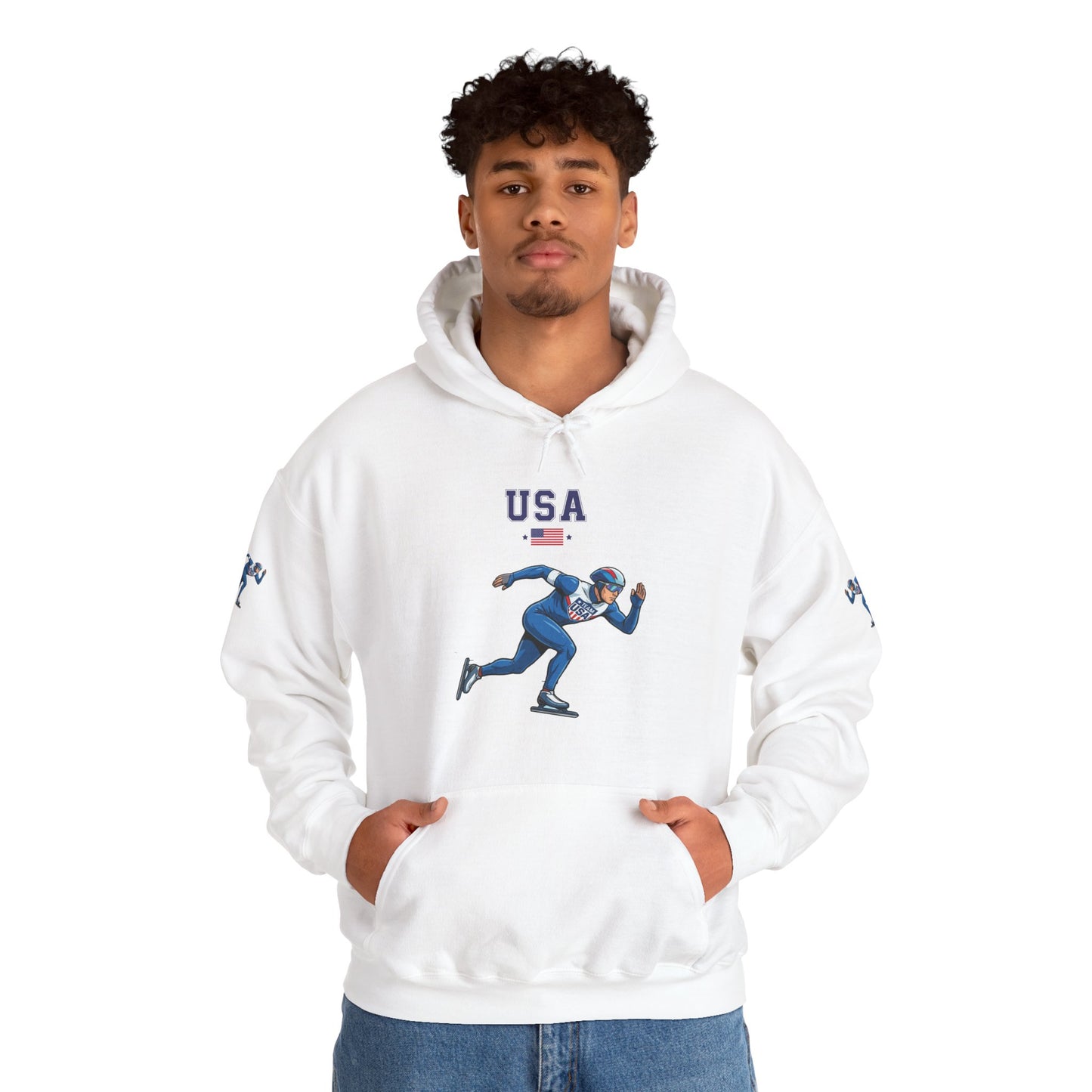 Princess Grace  TEAM USA  Unisex Heavy Blend Hooded Sweatshirt