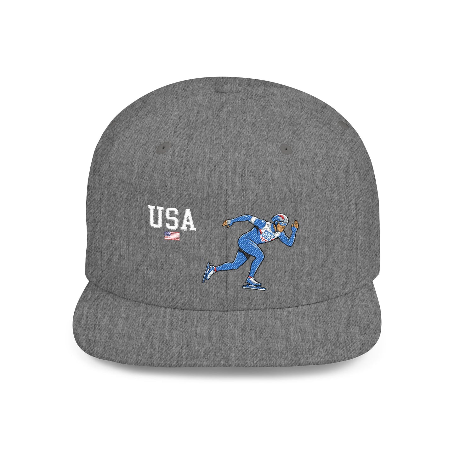 Princess Grace  TEAM USA  Flat Bill Snapback Hat