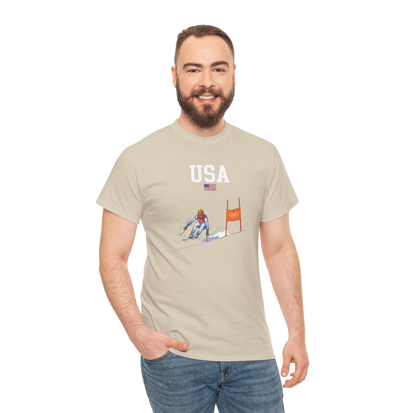 Princess Grace  TEAM USA  Unisex Heavy Cotton Tee