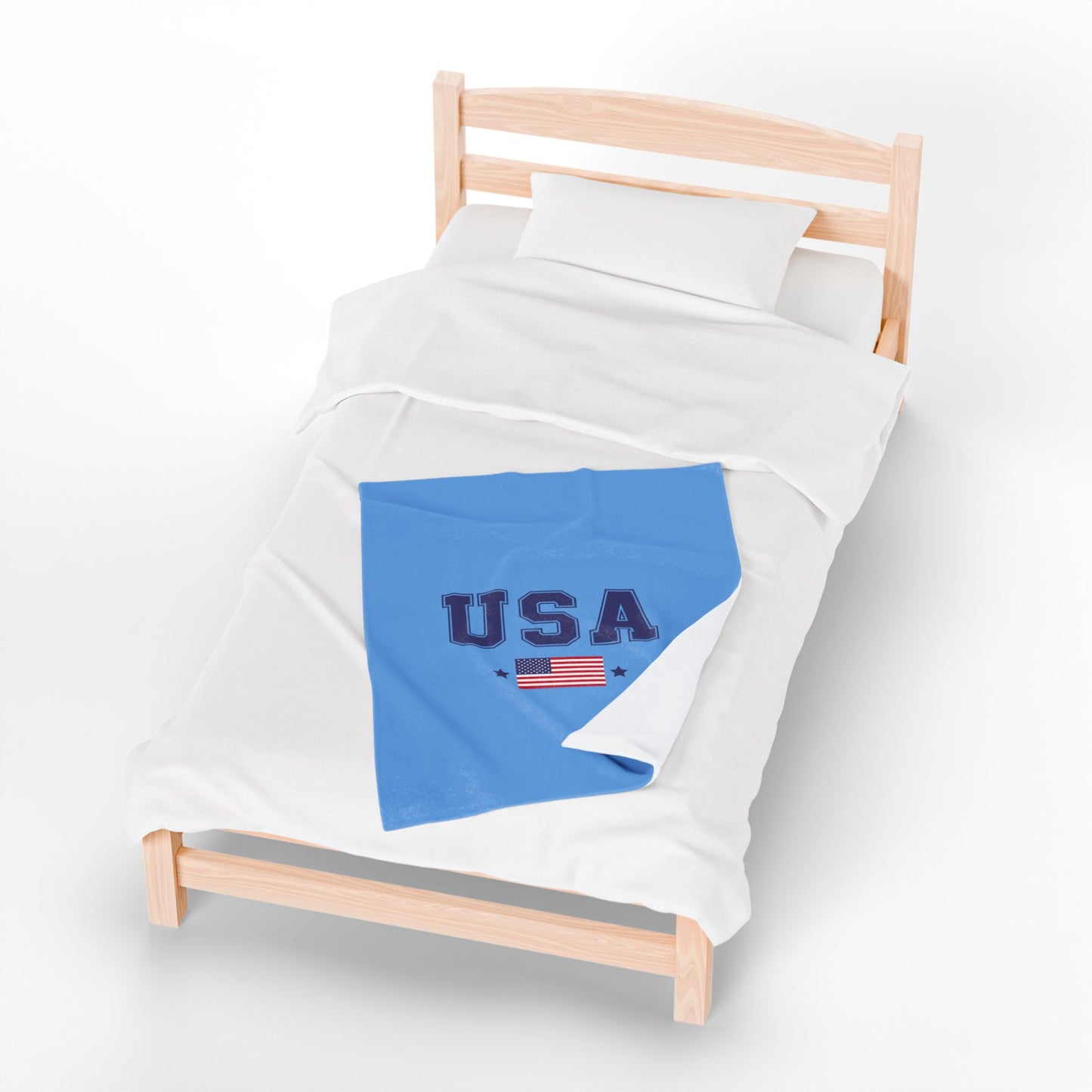 Princess Grace  TEAM USA  Velveteen Plush Blanket