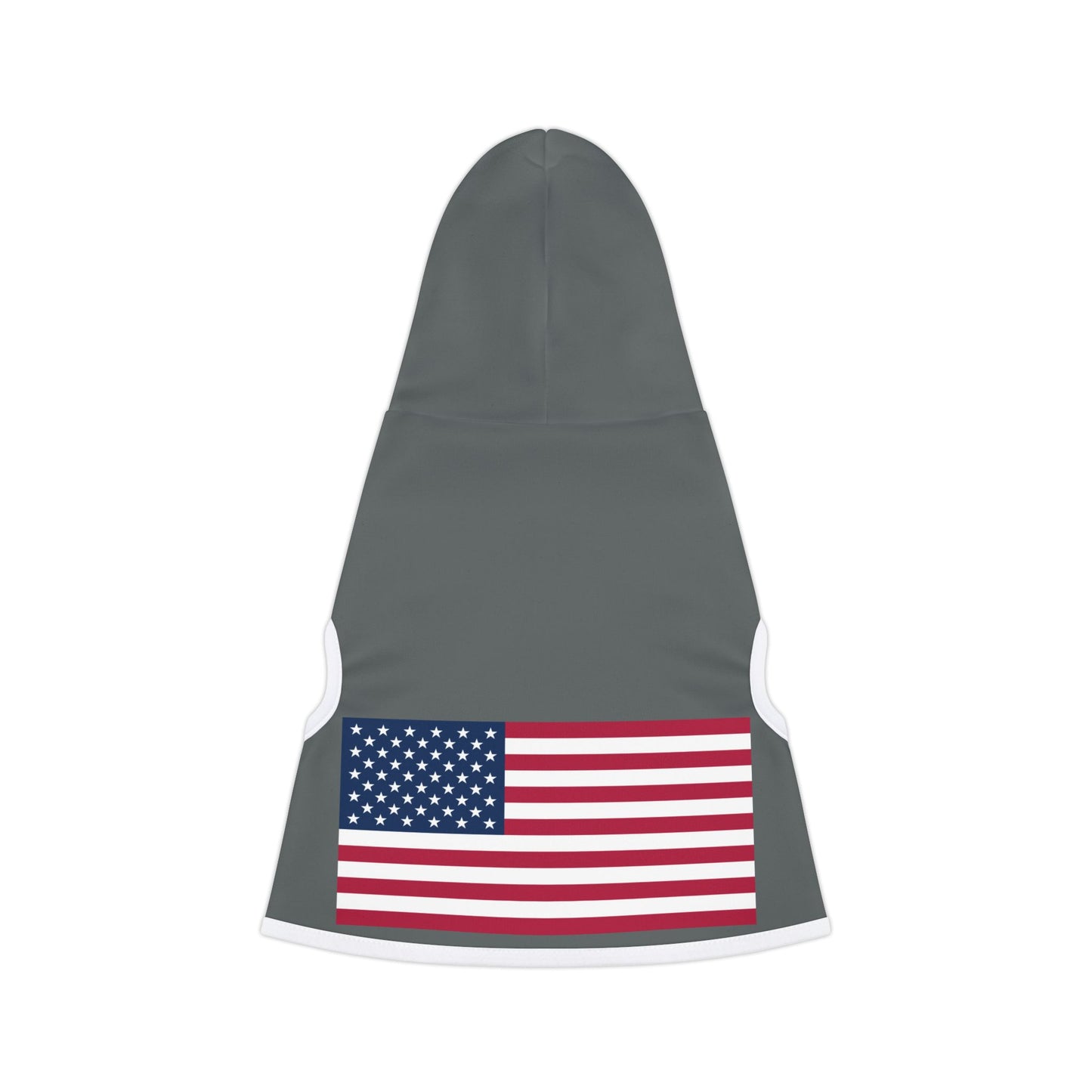 Princess Grace  Patriotic Pet Hoodie Cozy American Flag Design for Stylish Dogs