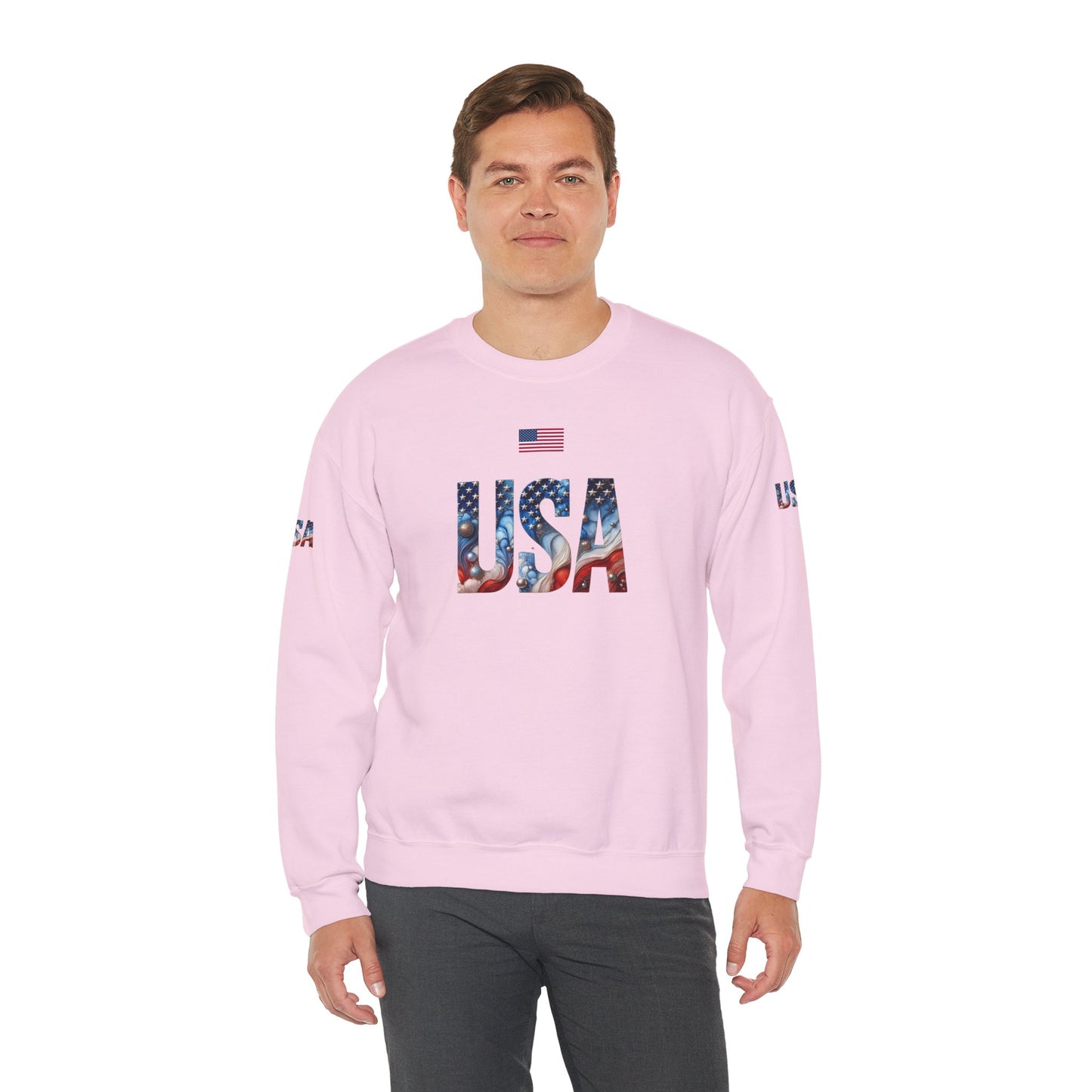 Princess Grace TEAM USA Unisex Heavy Blend Crewneck Sweatshirt
