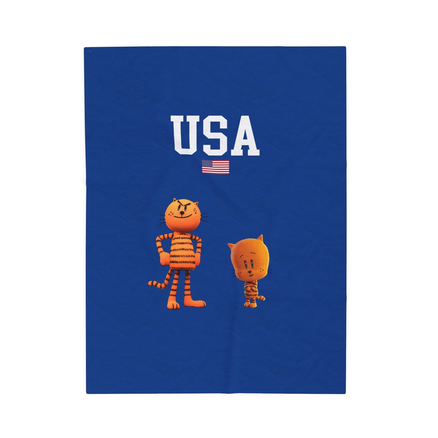 Princess Grace  TEAM USA  Velveteen Plush Blanket