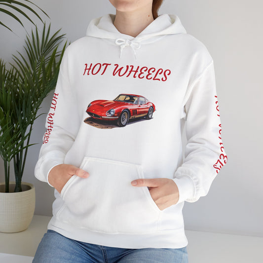 Cool Vintage Car Hoodie - Hot Wheels Design for Auto Enthusiasts