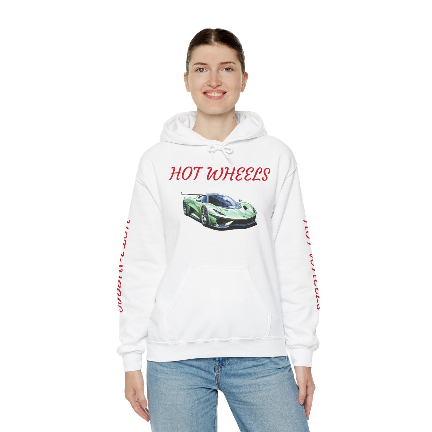 Princess Grace  Hot Wheels Unisex Hooded Sweatshirt Sports Car Lovers Collection