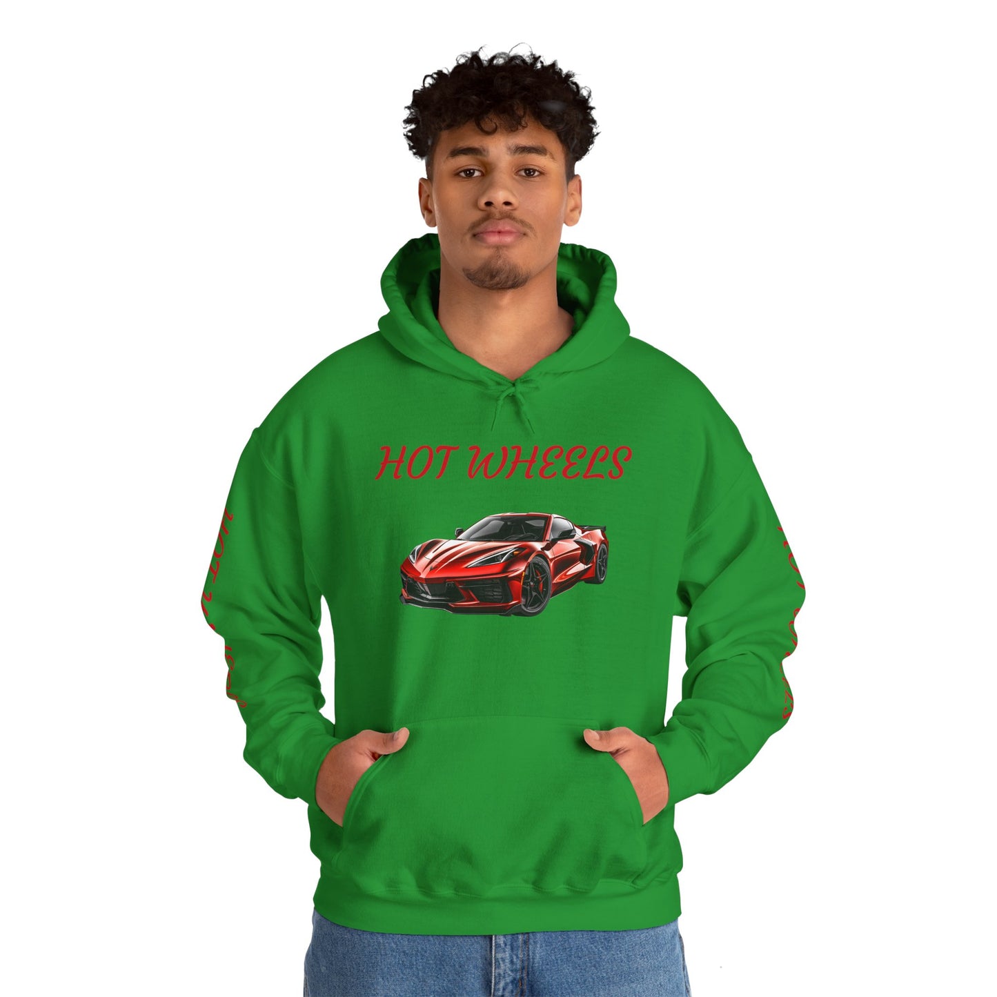 Princess Grace  Hot Wheels Unisex Hooded Sweatshirt Stylish Car Graphic Sweatshirt for Car Enthusiasts