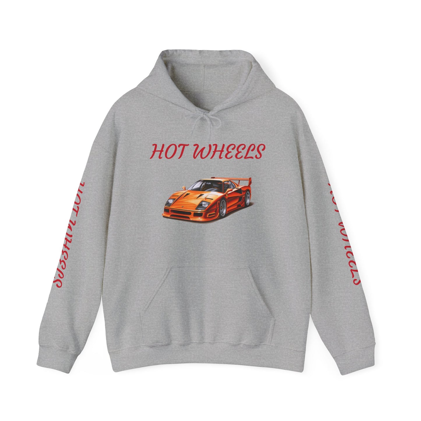 Princess Grace  Hot Wheels Unisex Heavy Blend Hooded Sweatshirt  Retro Racing Style