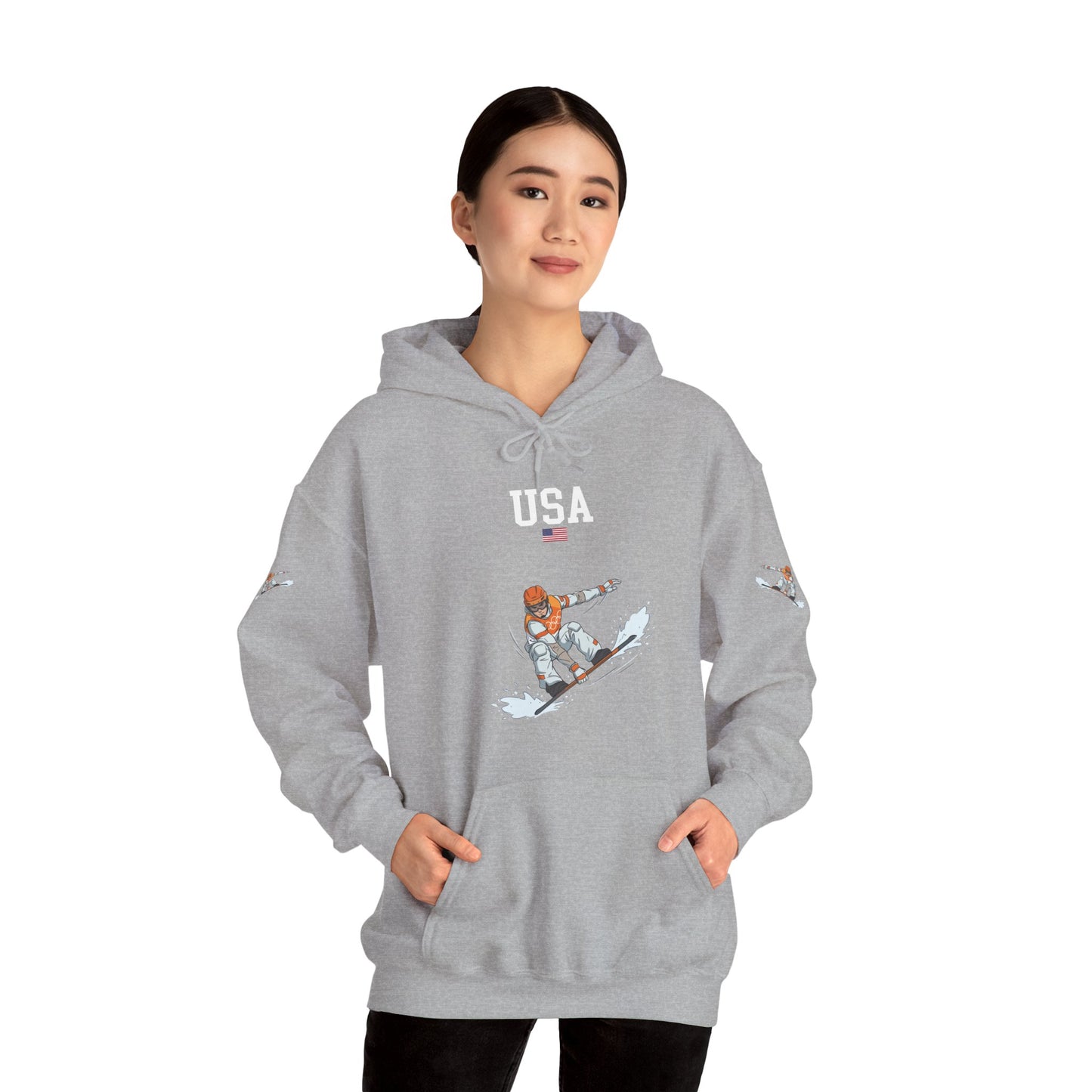Princess Grace  TEAM USA  Unisex Heavy Blend  Hooded Sweatshirt