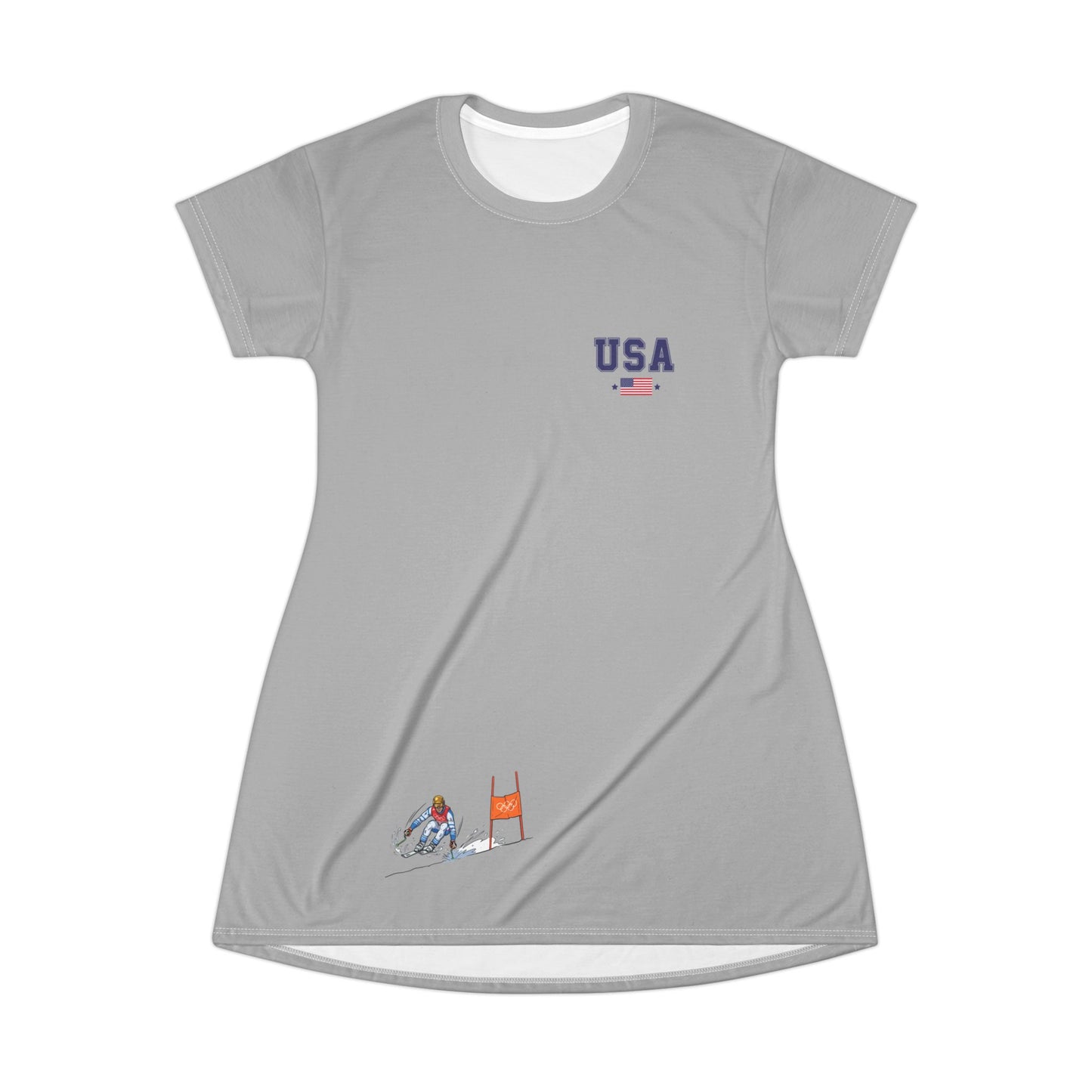 Princess Grace  TEAM USA  T-Shirt Dress
