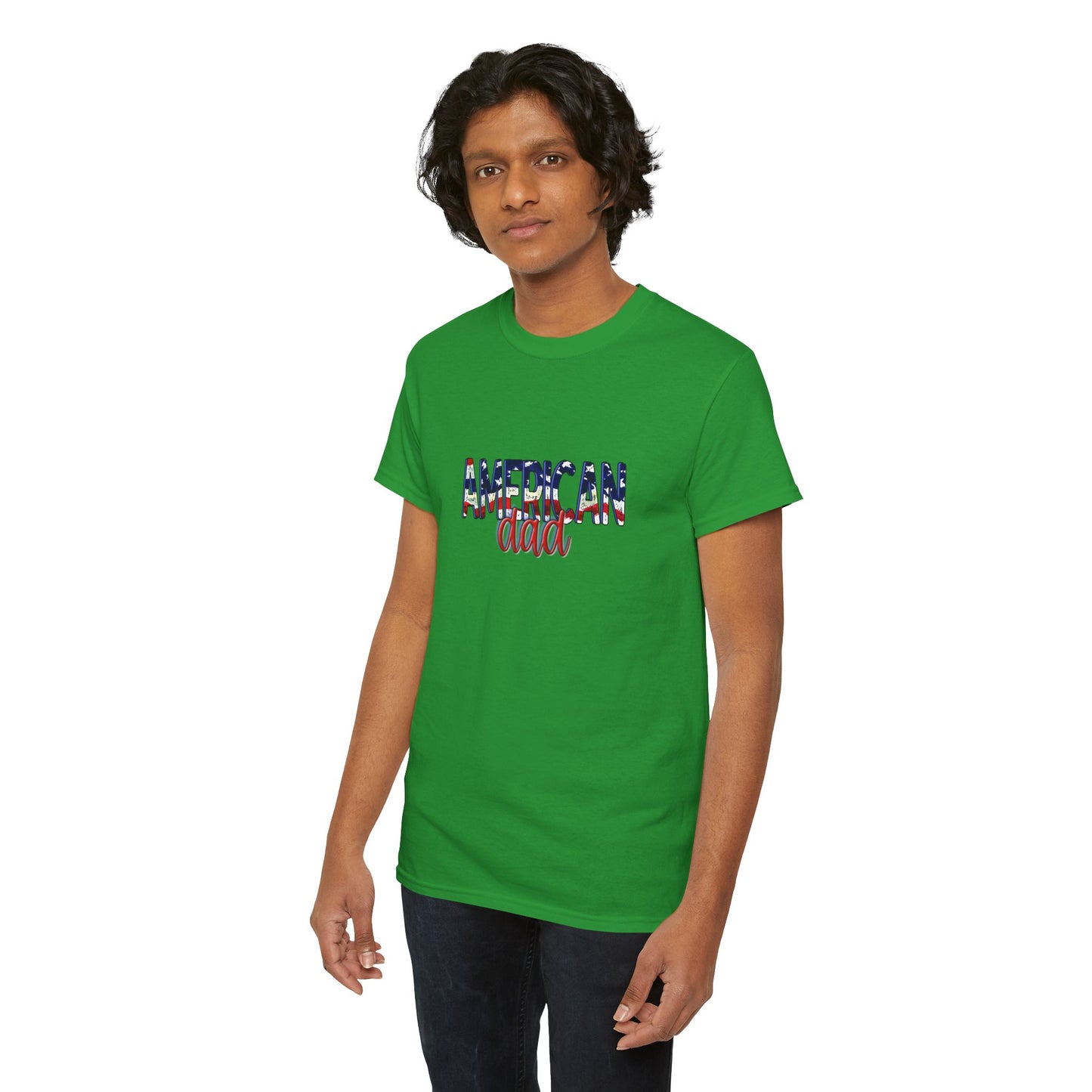 Princess Grace  Patriotic American Dad Tee Unisex Heavy Cotton T-Shirt