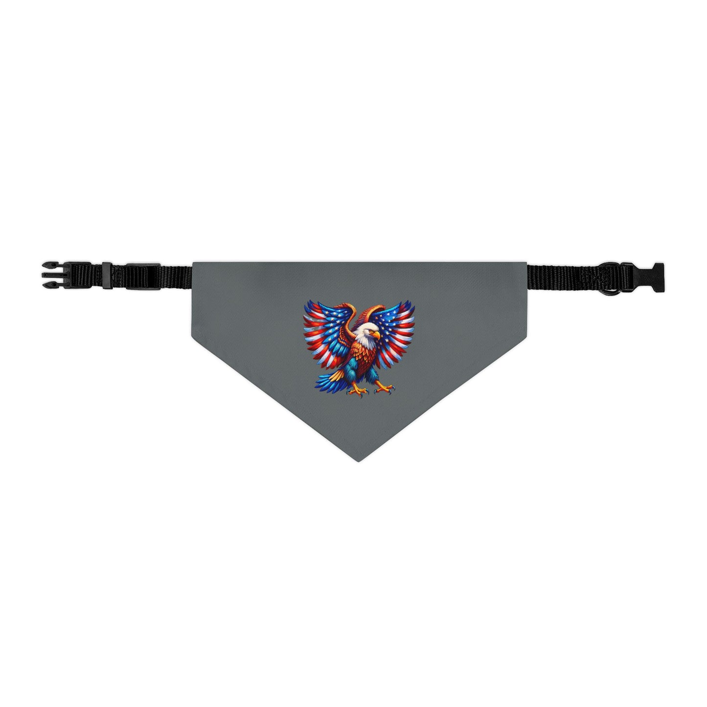 Princess Grace  Patriotic Eagle Pet Bandana Collar  Perfect for Celebrations & Daily Adventures