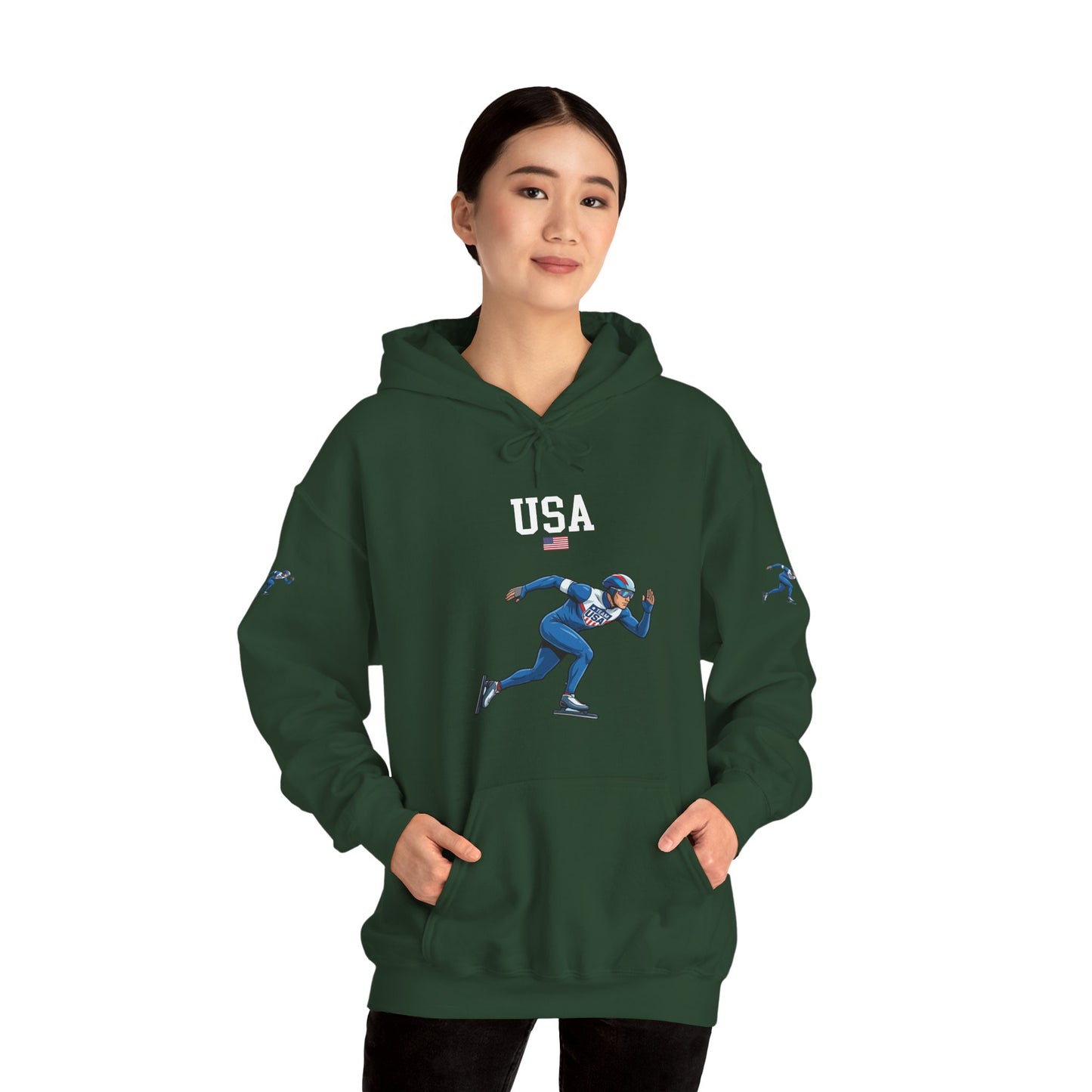 Princess Grace  TEAM USA  Unisex Heavy Blend  Hooded Sweatshirt