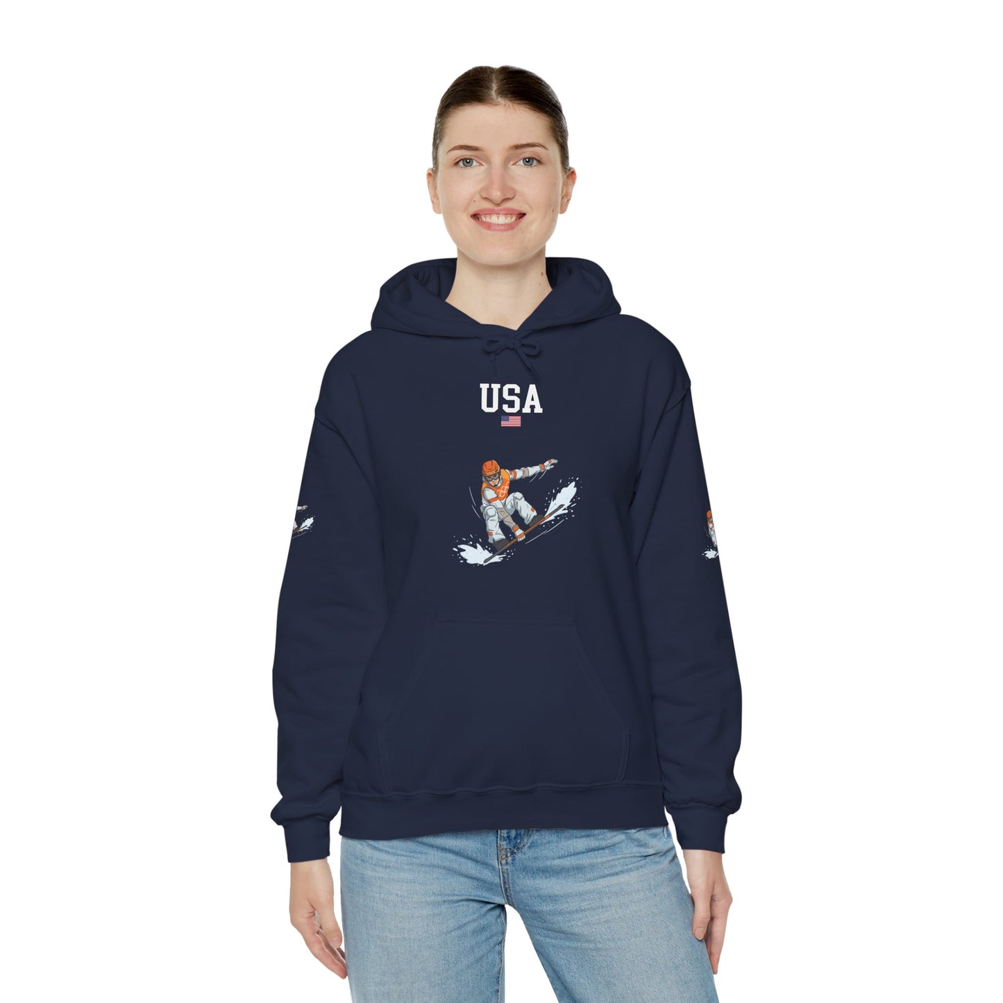 Princess Grace  TEAM USA  Unisex Heavy Blend Hooded Sweatshirt