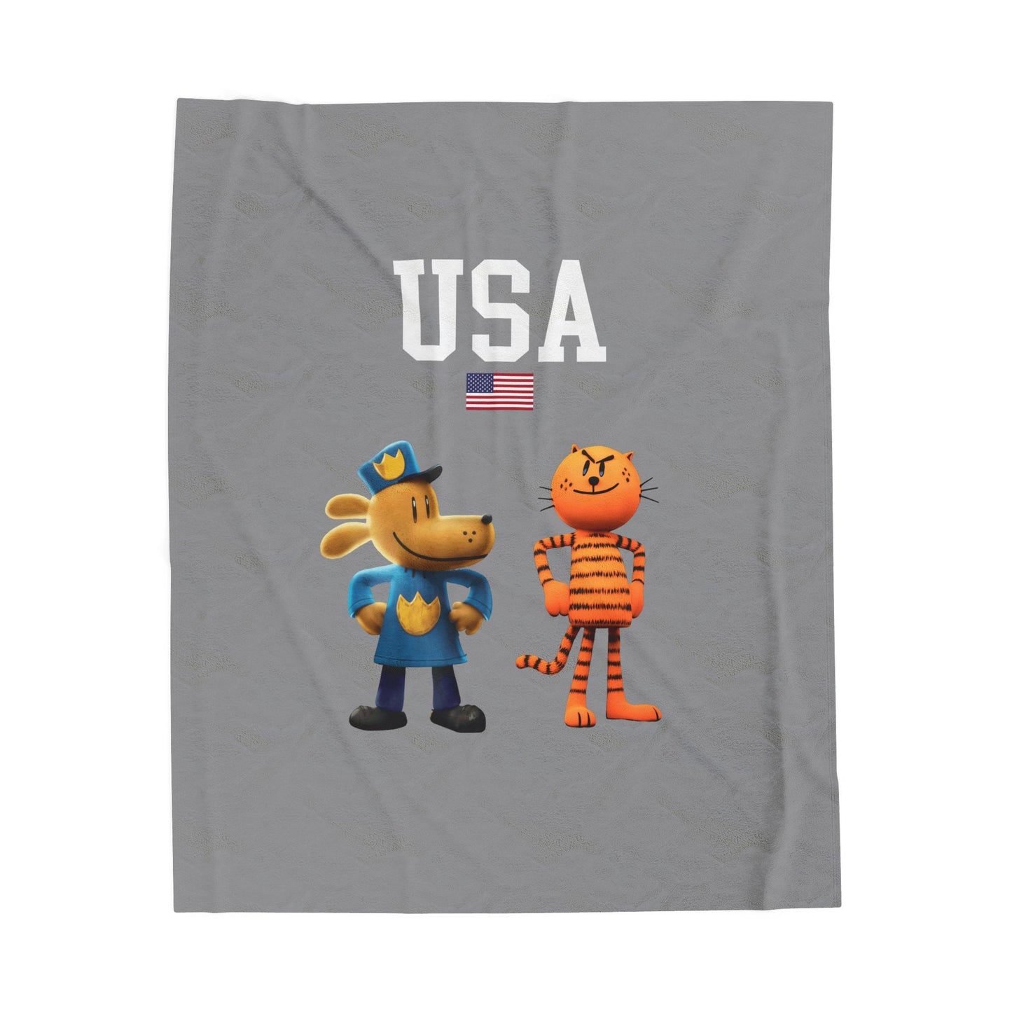 Princess Grace  TEAM USA  Velveteen Plush Blanket
