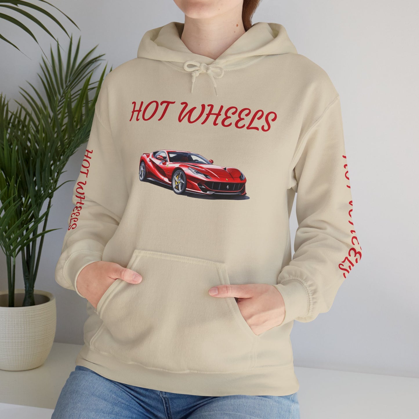 Princess Grace  Hot Wheels Unisex Hooded Sweatshirt  Car Enthusiast Apparel