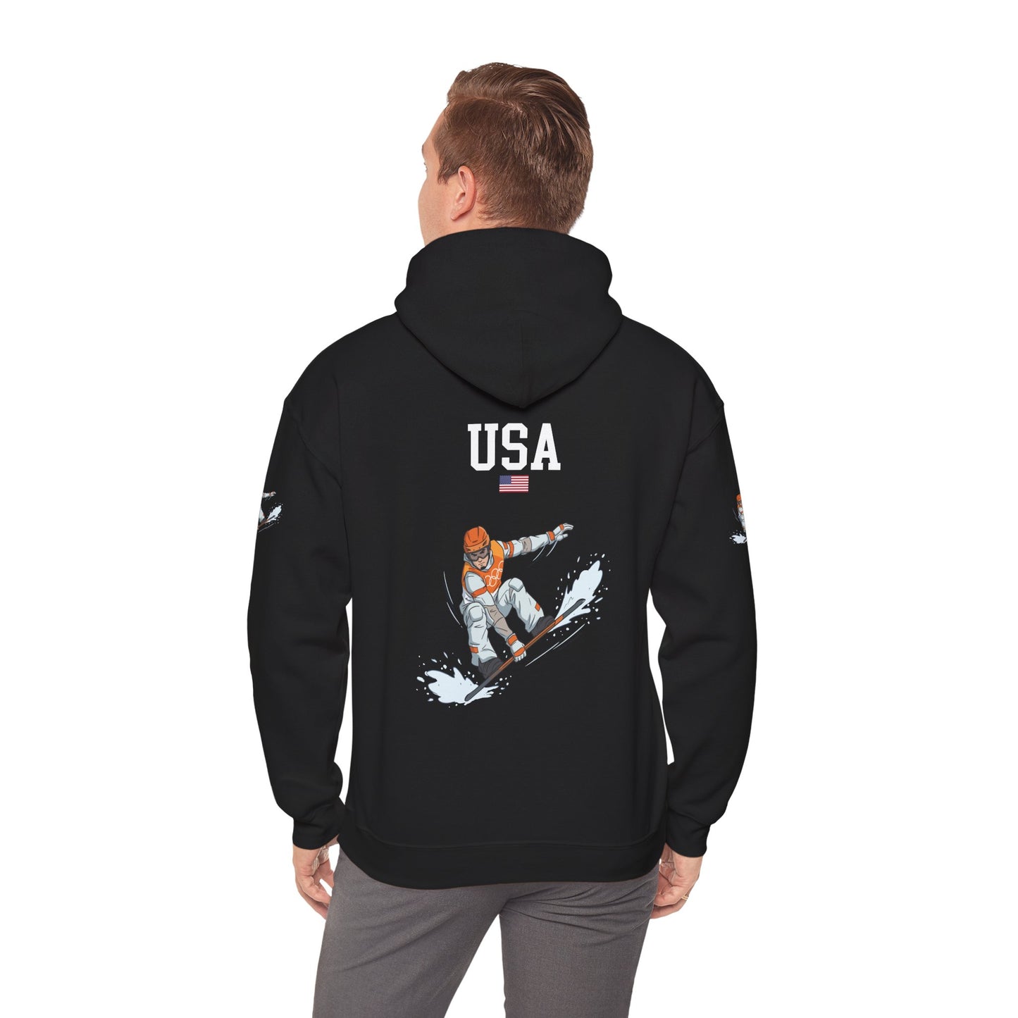 Princess Grace  TEAM USA  Unisex Heavy Blend Hooded Sweatshirt
