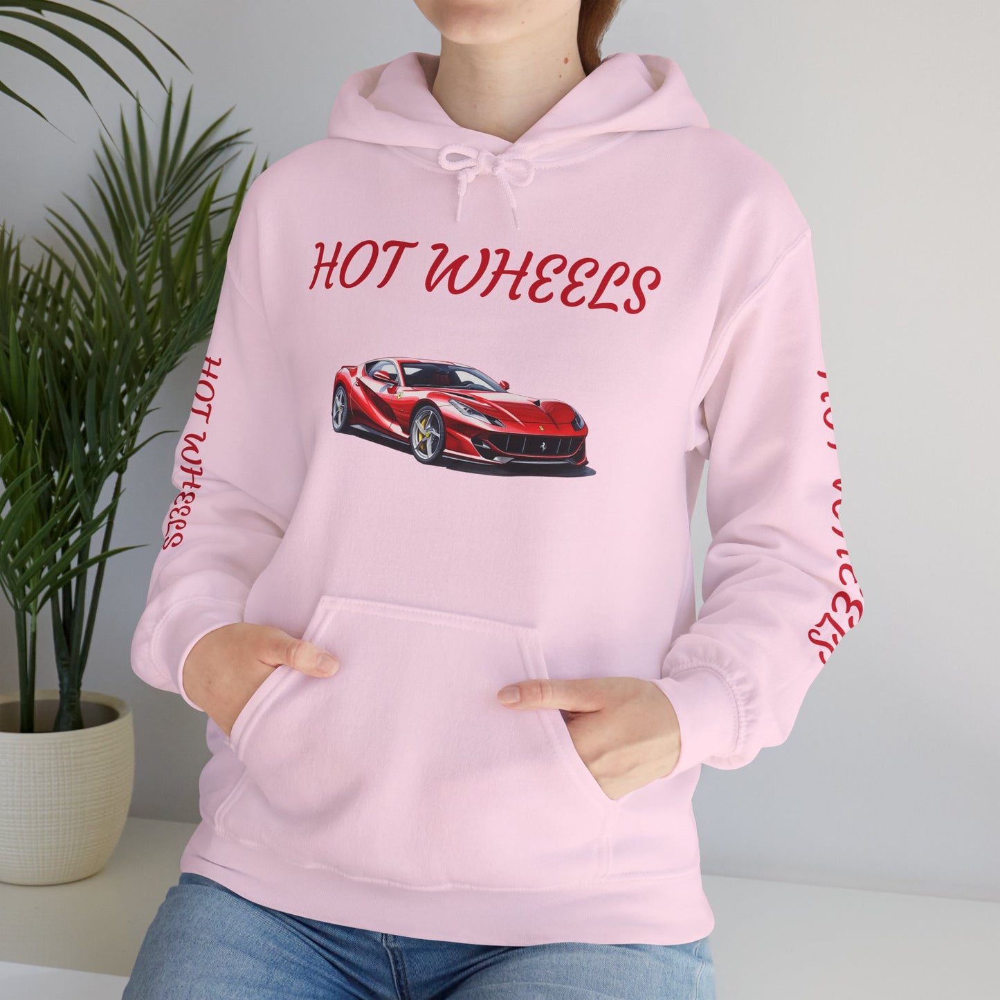 Princess Grace  Hot Wheels Unisex Hooded Sweatshirt  Car Enthusiast Apparel