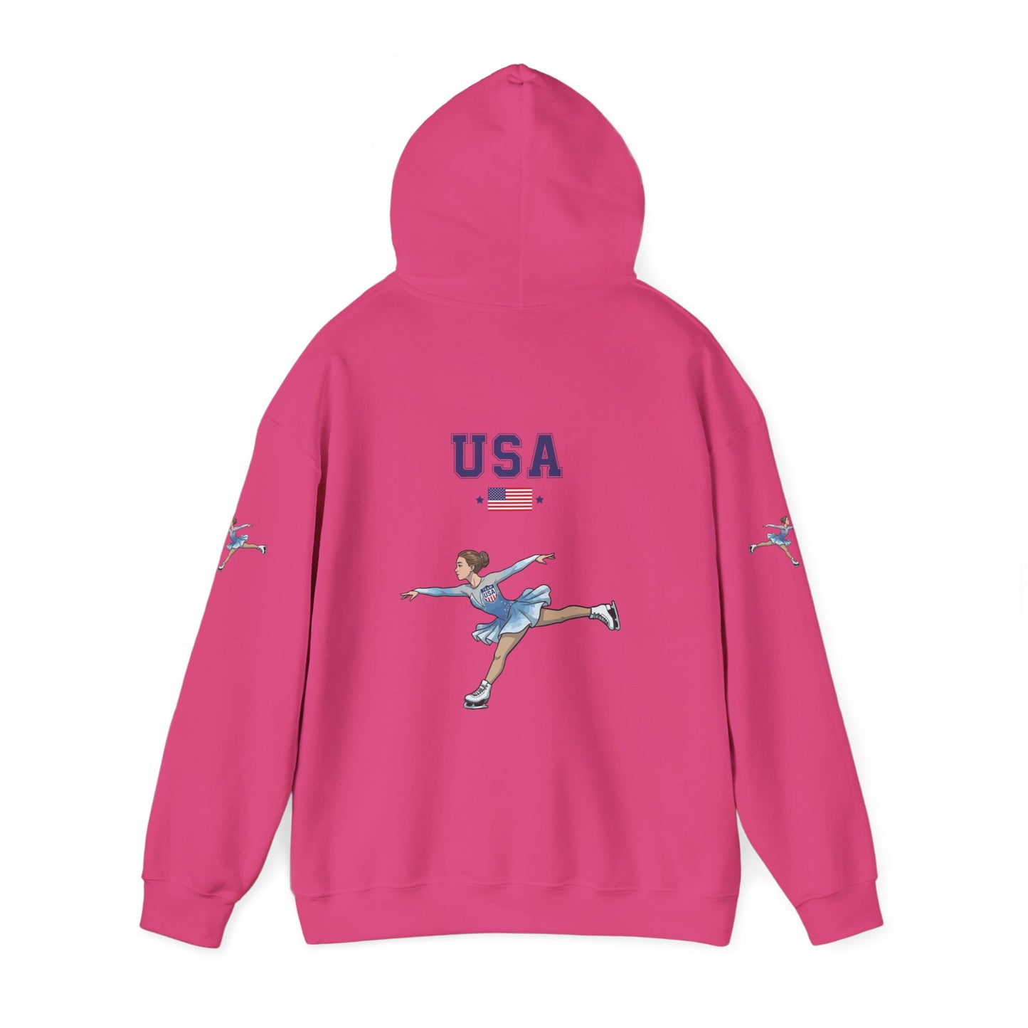 Princess Grace  TEAM USA  Unisex Heavy Blend Hooded Sweatshirt