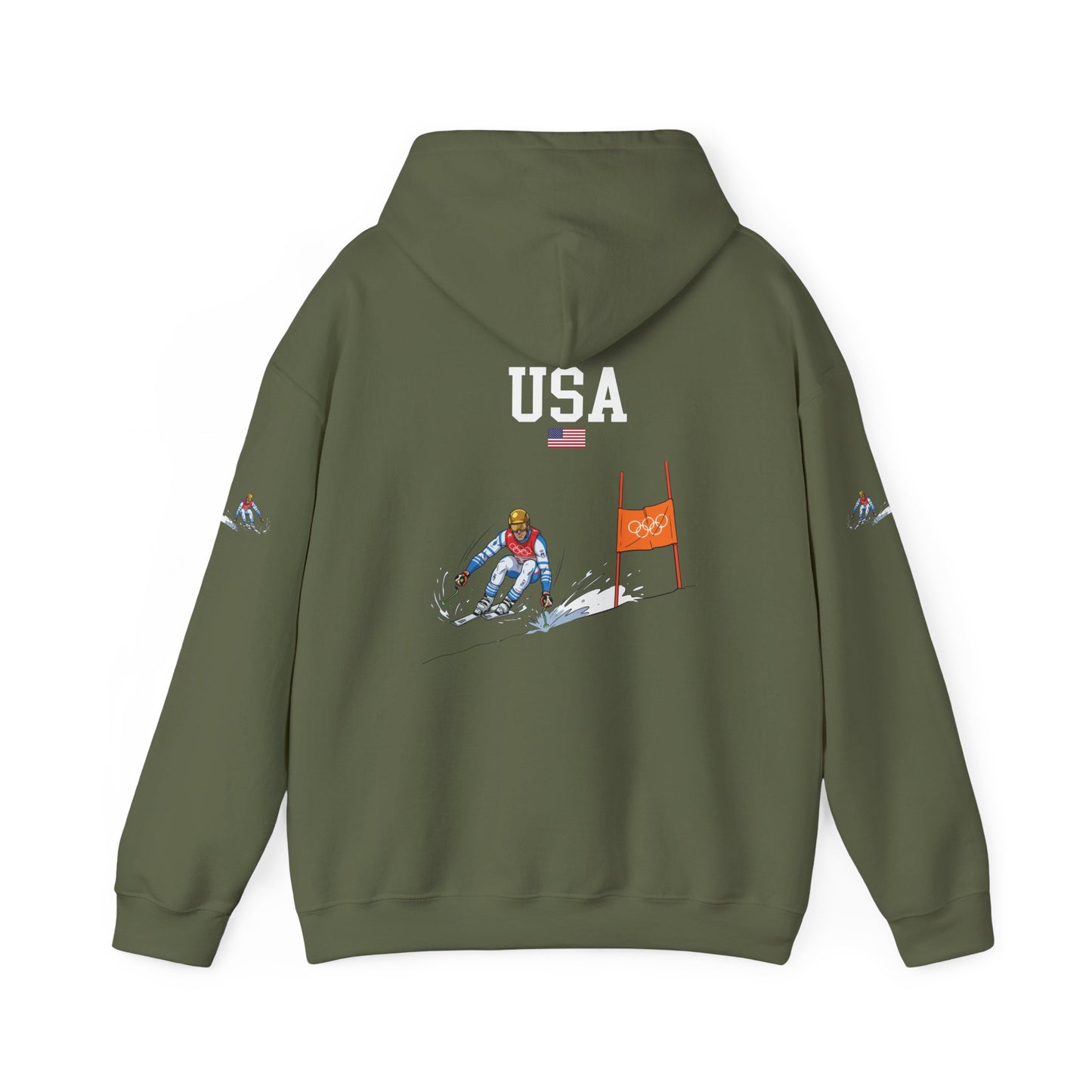 Princess Grace  TEAM USA  Unisex Heavy Blend  Hooded Sweatshirt