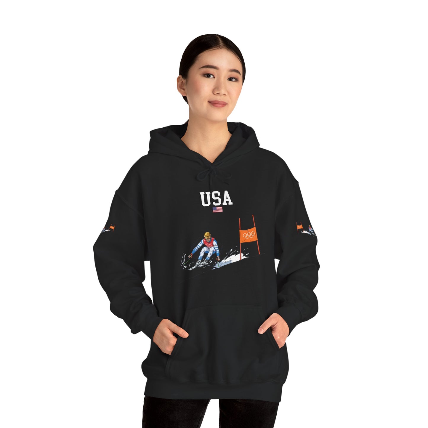 Princess Grace  TEAM USA  Unisex Heavy Blend  Hooded Sweatshirt