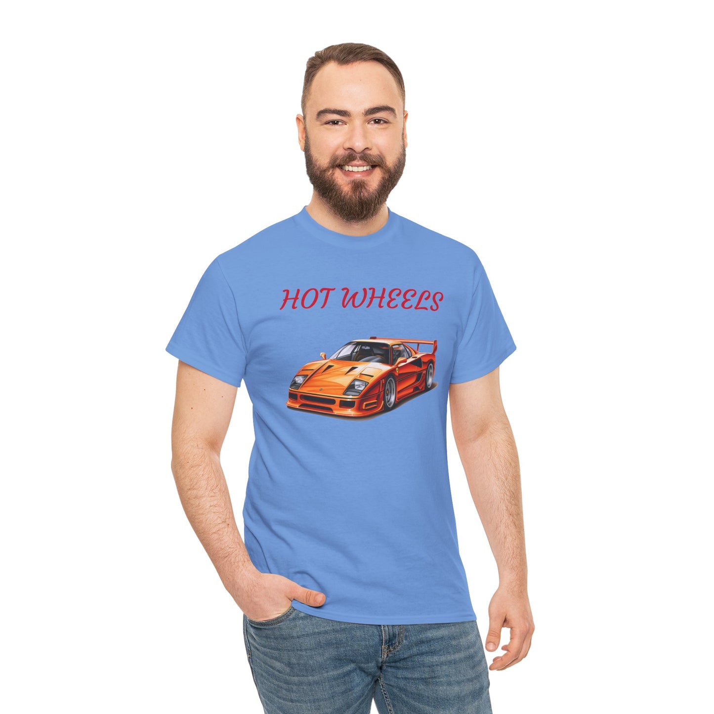 Princess Grace  Hot Wheels Unisex Heavy Cotton Tee Perfect for Car Lovers and Racing Fans