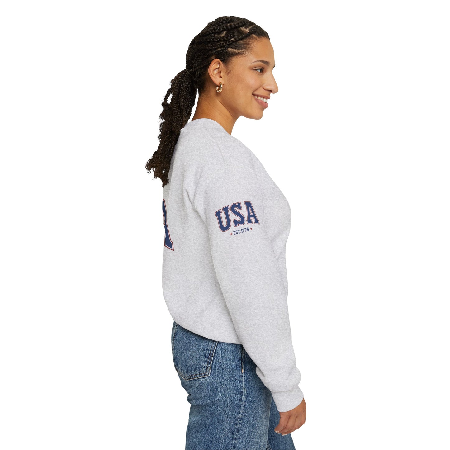 Princess Grace  TEAM USA  Unisex Heavy Blend Crewneck Sweatshirt