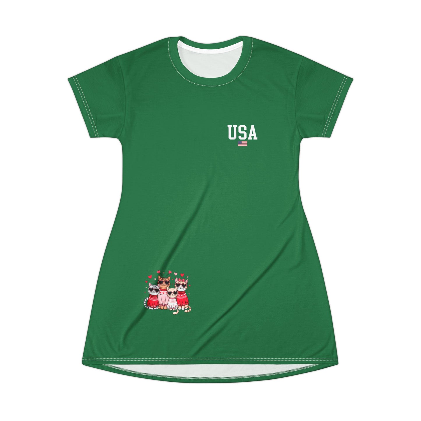 Princess Grace  TEAM USA  T-Shirt Dress