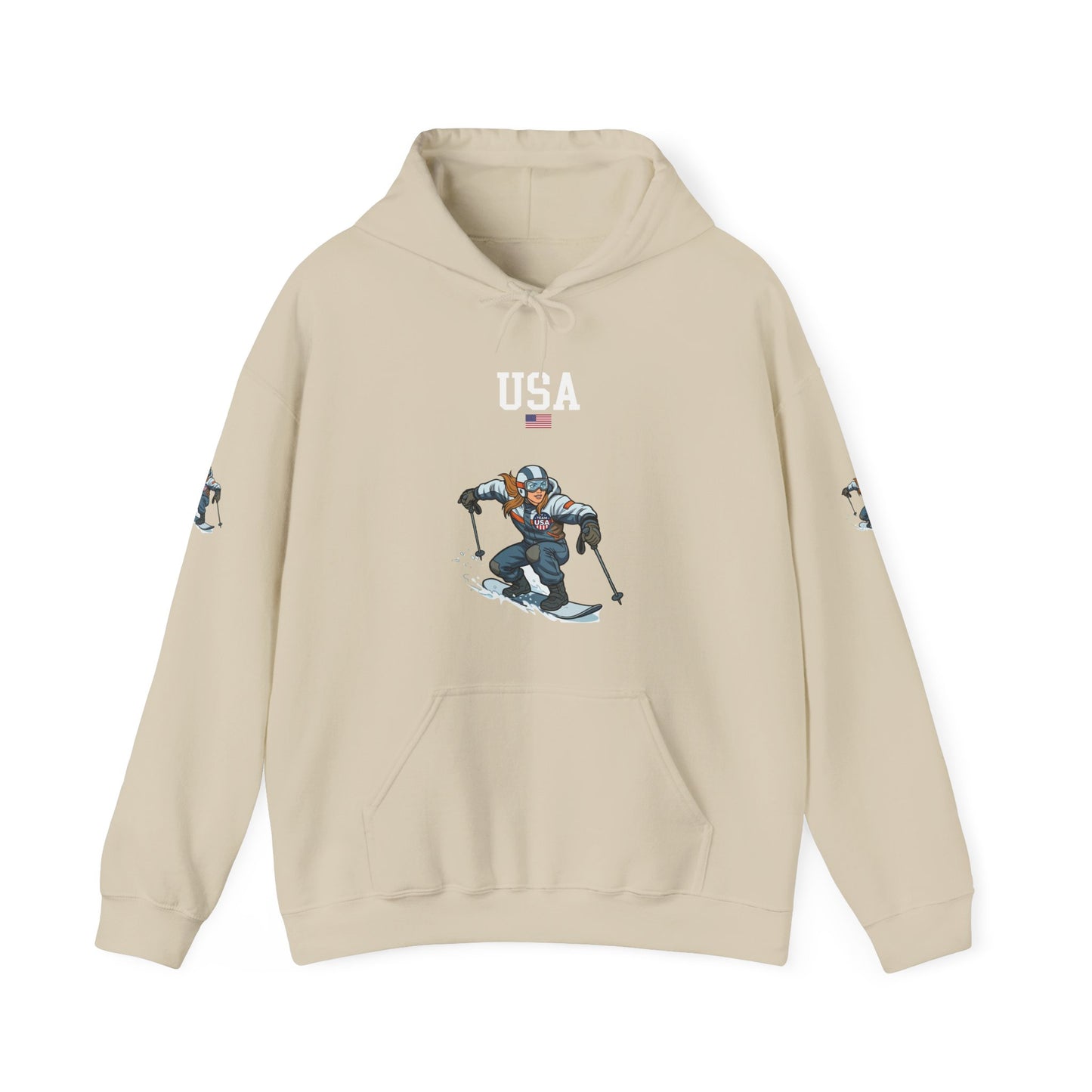 Princess Grace  TEAM USA  Unisex Heavy Blend Hooded Sweatshirt