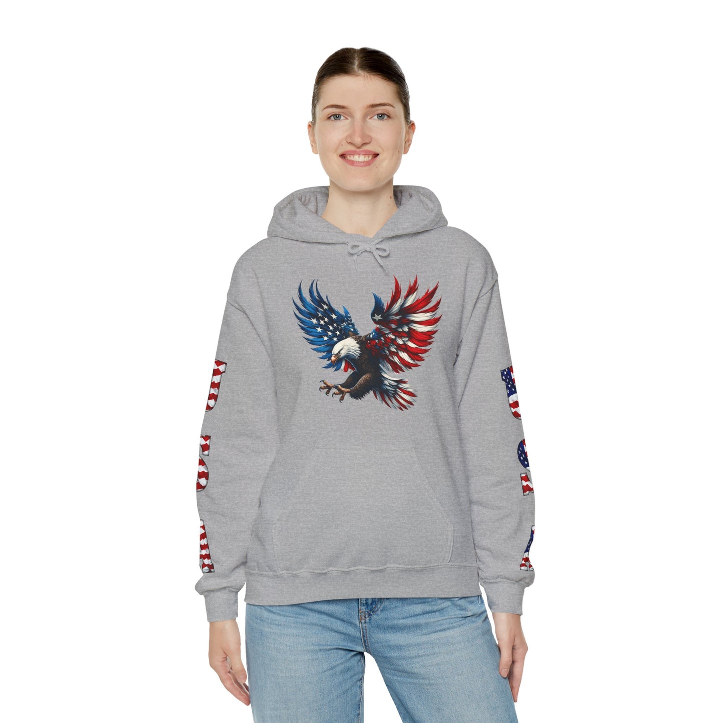 Princess Grace  American Eagle Unisex Heavy Blend Hooded Sweatshirt