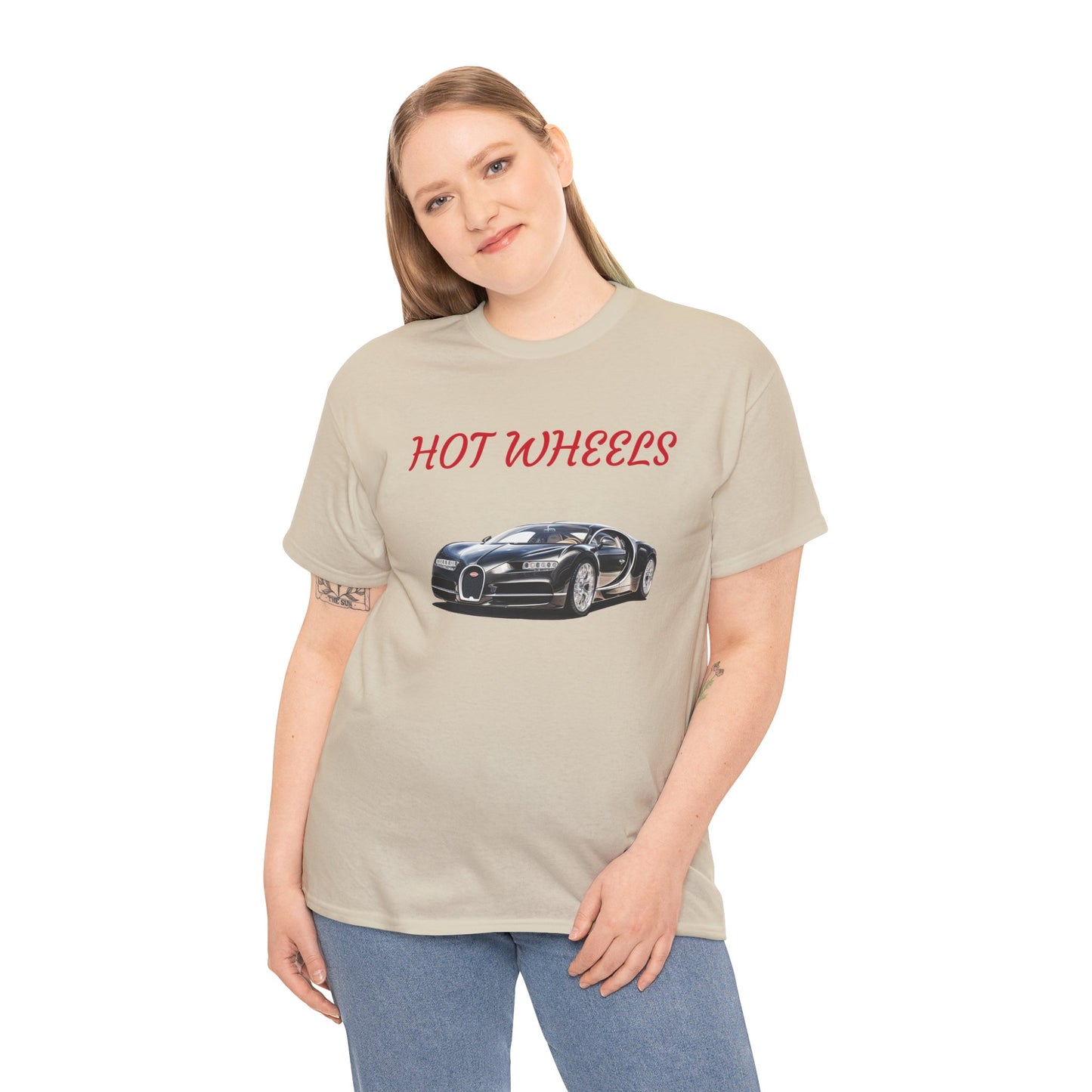 Princess Grace  Hot Wheels Unisex Heavy Cotton Tee Car Enthusiast T-Shirt