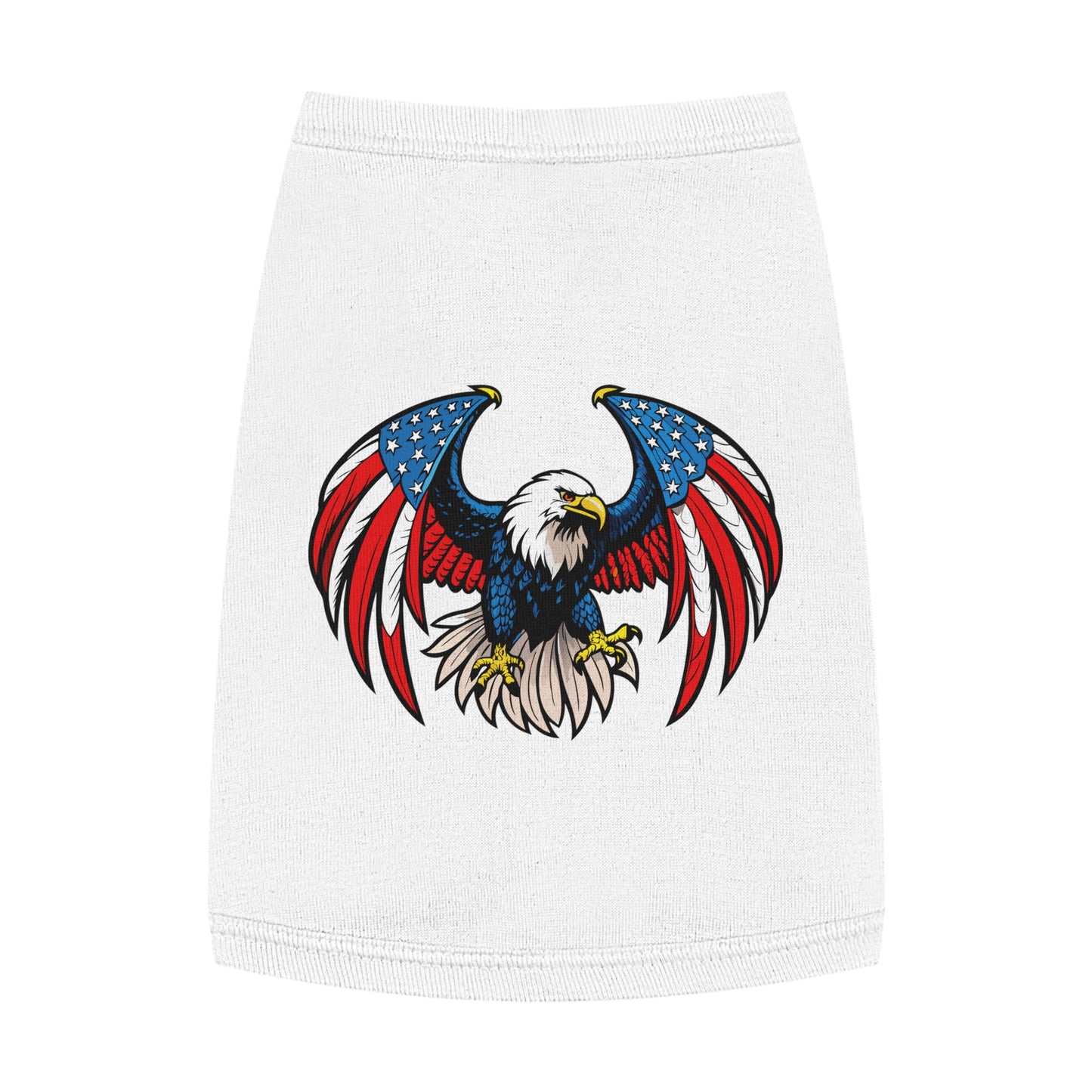 Princess Grace Patriotic Pet Tank Top USA Flag Eagle Design