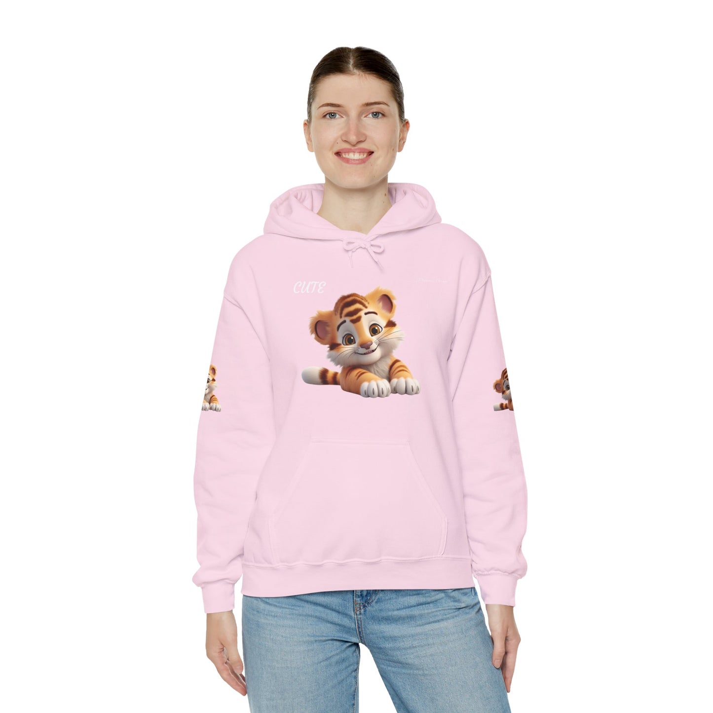 Princess Grace  CUTE Pink  Unisex Heavy Blend Hooded Sweatshirt