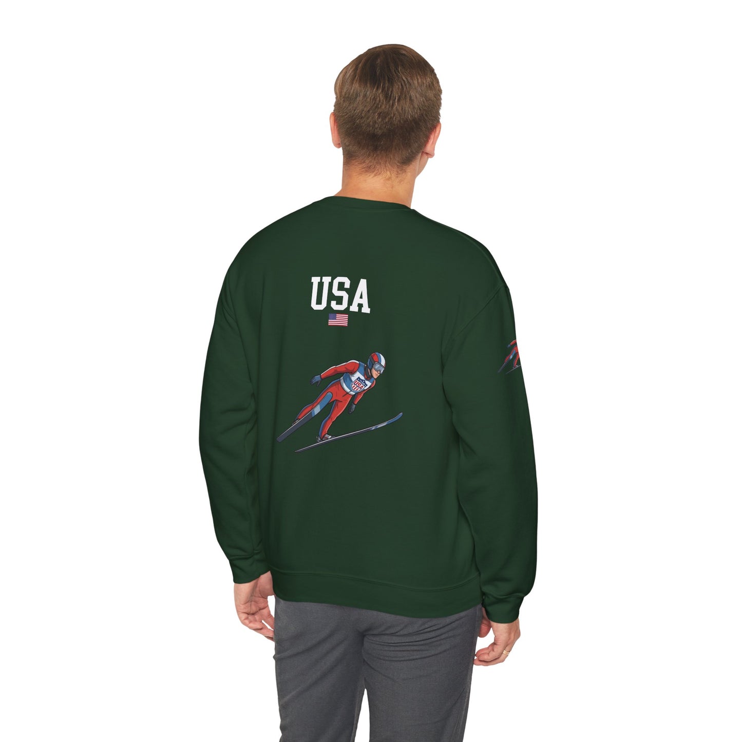 Princess Grace  TEAM USA  Unisex Heavy Blend  Crewneck Sweatshirt
