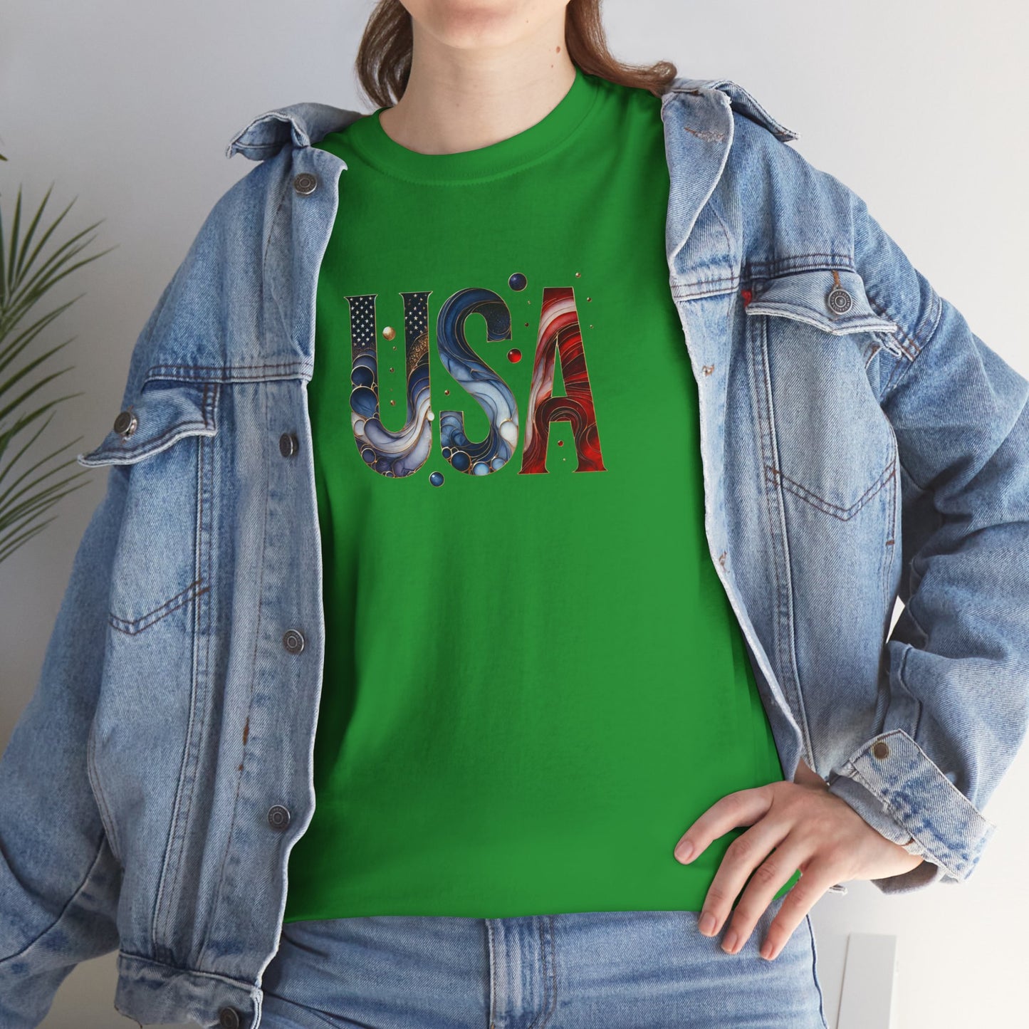 Princess Grace  TEAM USA  Unisex  Heavy  Cotton Tee