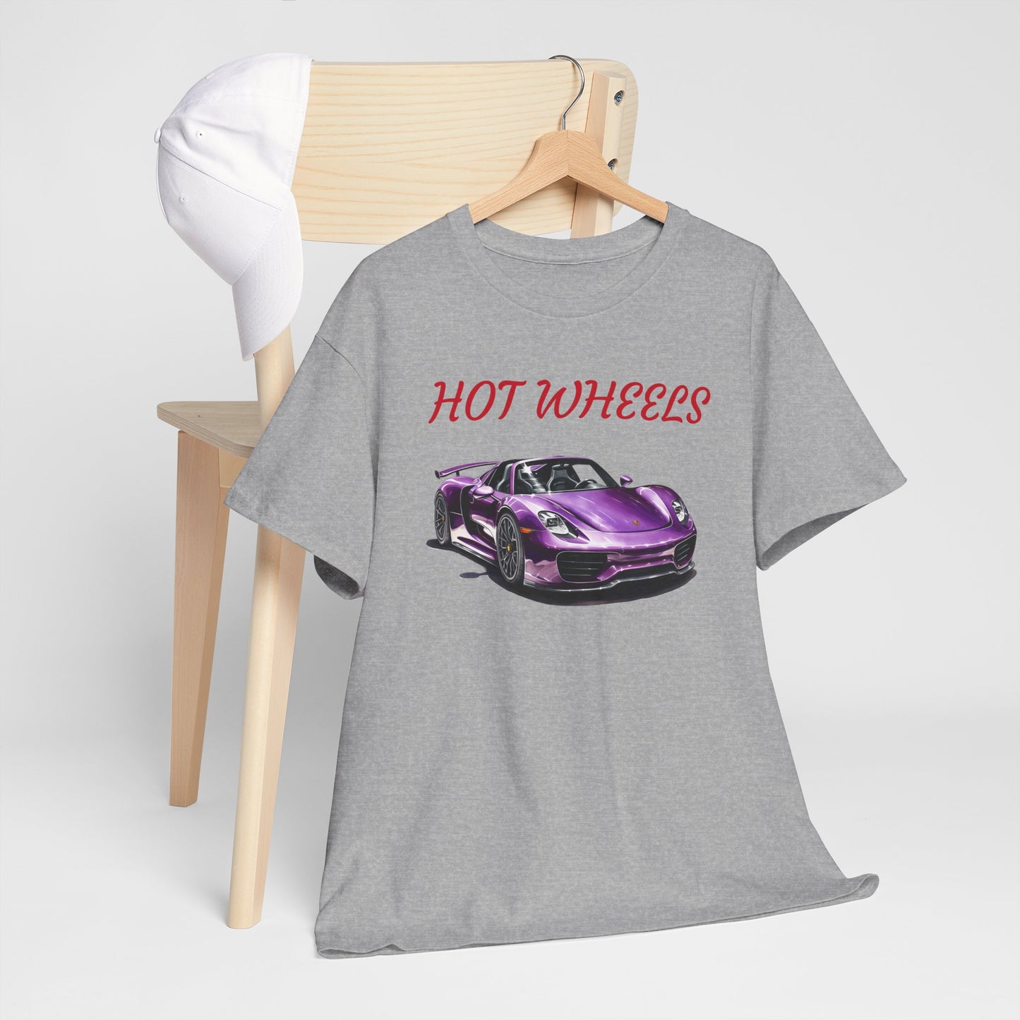 Princess Grace  Hot Wheels Unisex Heavy Cotton Tee Perfect for Car Enthusiasts