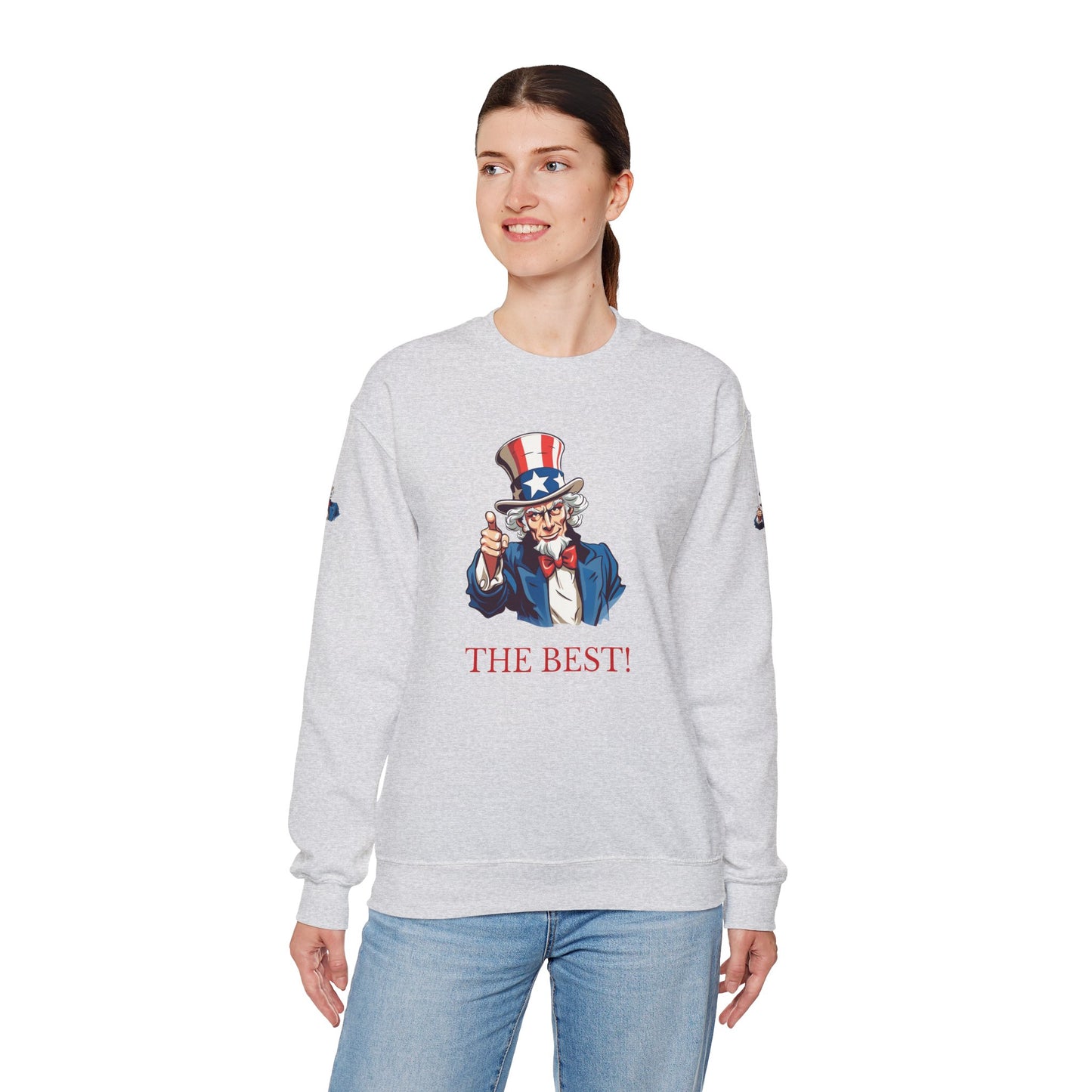 Princess Grace TEAM USA  Unisex Heavy Blend Crewneck Sweatshirt
