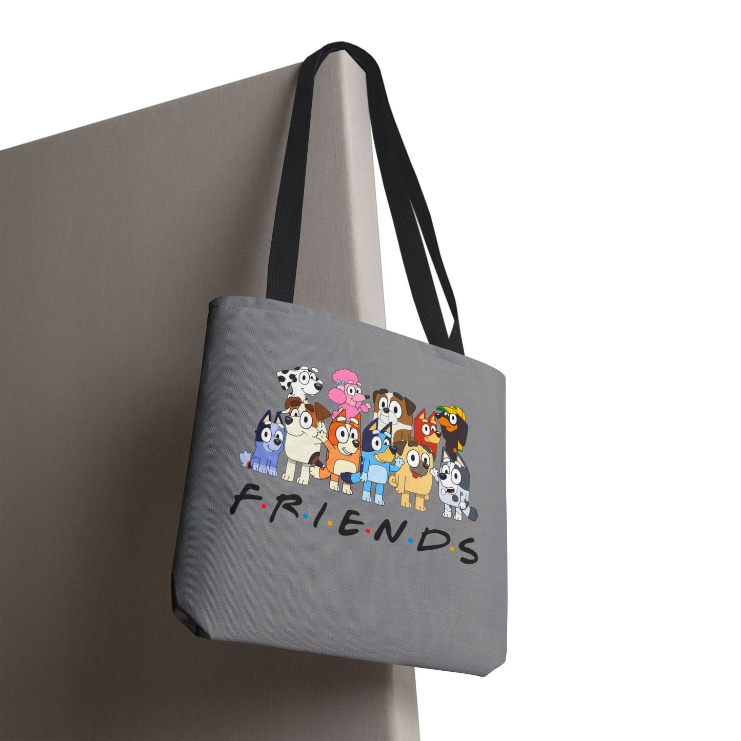 Princess Grace  Friends Dog Character Tote Bag  Cute Animal Design for Daily Use