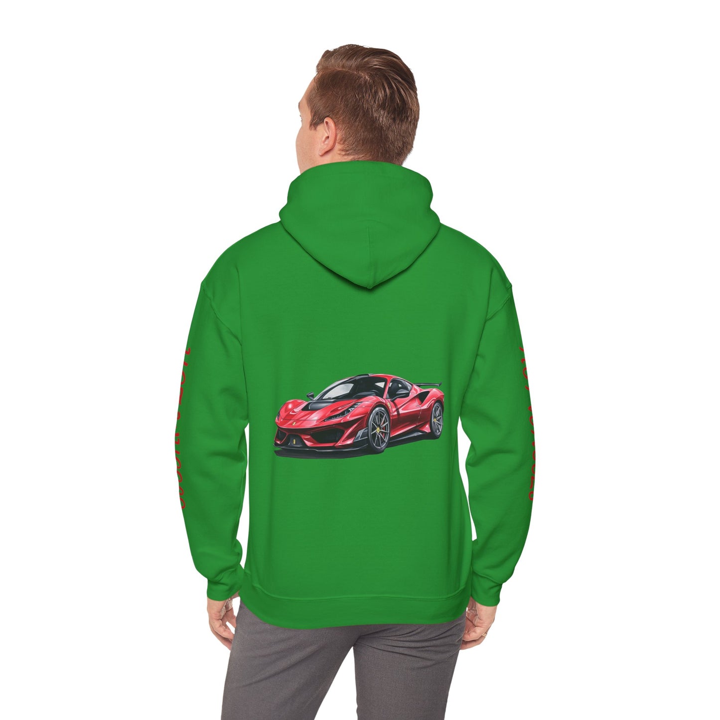 Princess Grace  Hot Wheels Unisex Heavy Blend Hooded Sweatshirt Perfect for Car Enthusiasts and Collectors