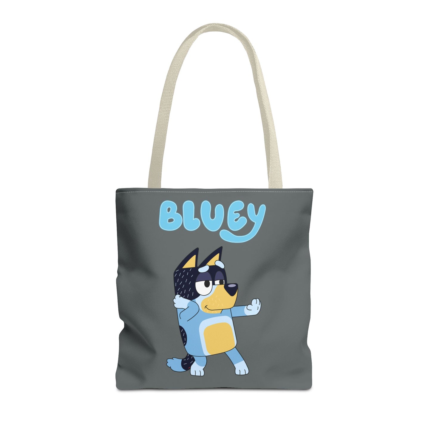 Princess Grace  Cute Bluey Cartoon Tote Bag Perfect for Kids and Dog Lovers