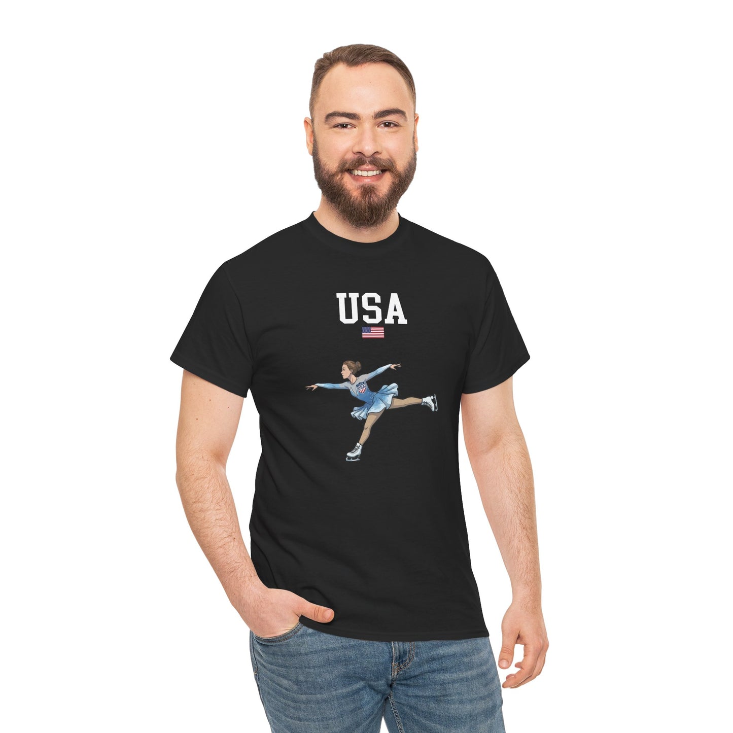 Princess Grace  TEAM USA  Unisex Heavy Cotton Tee