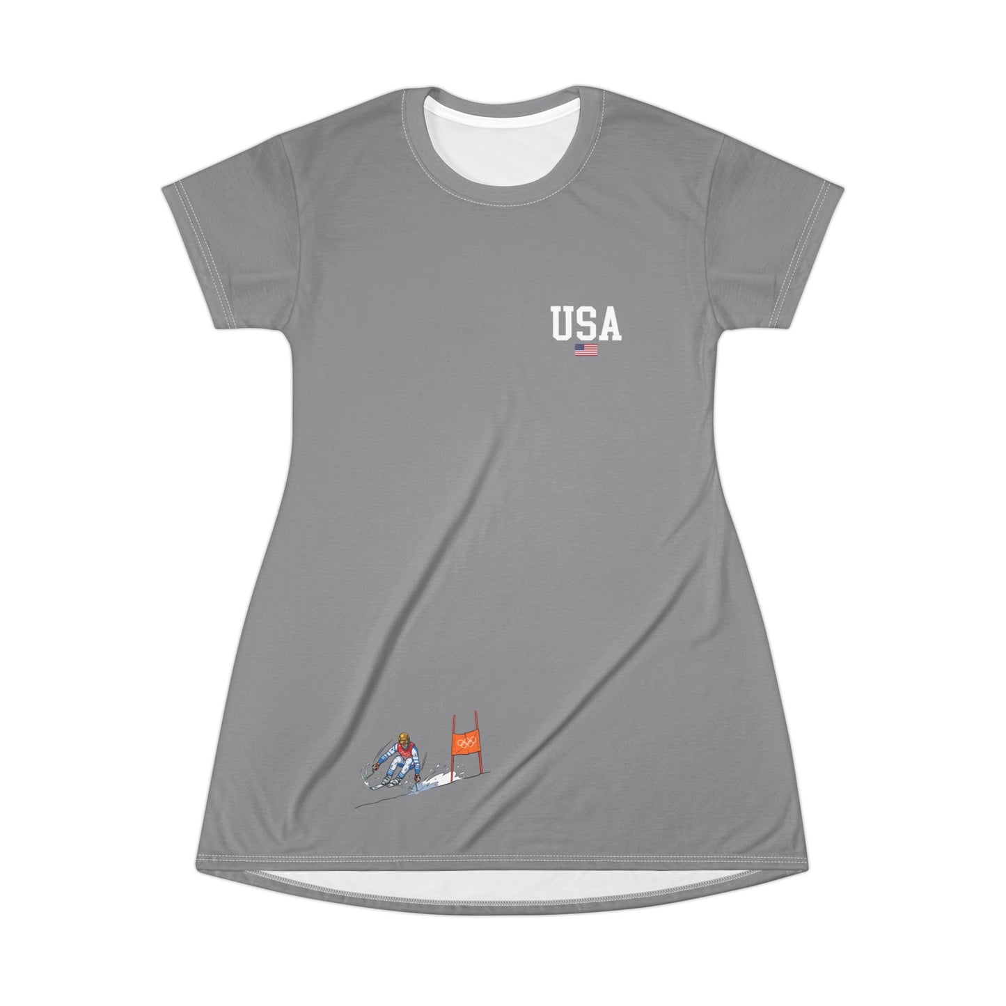 Princess Grace  TEAM USA  T-Shirt Dress