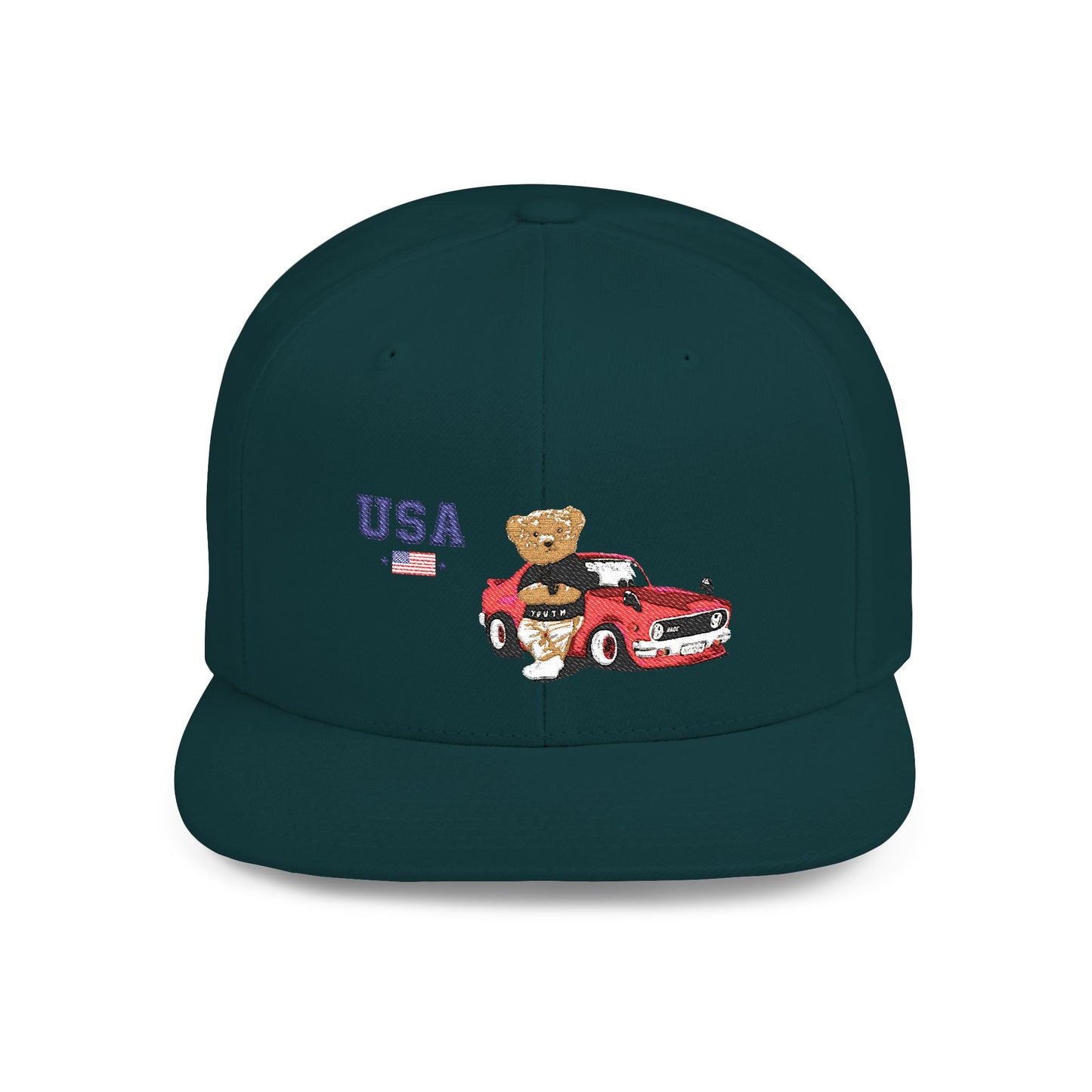 Princess Grace  TEAM USA  Flat Bill Snapback Hat