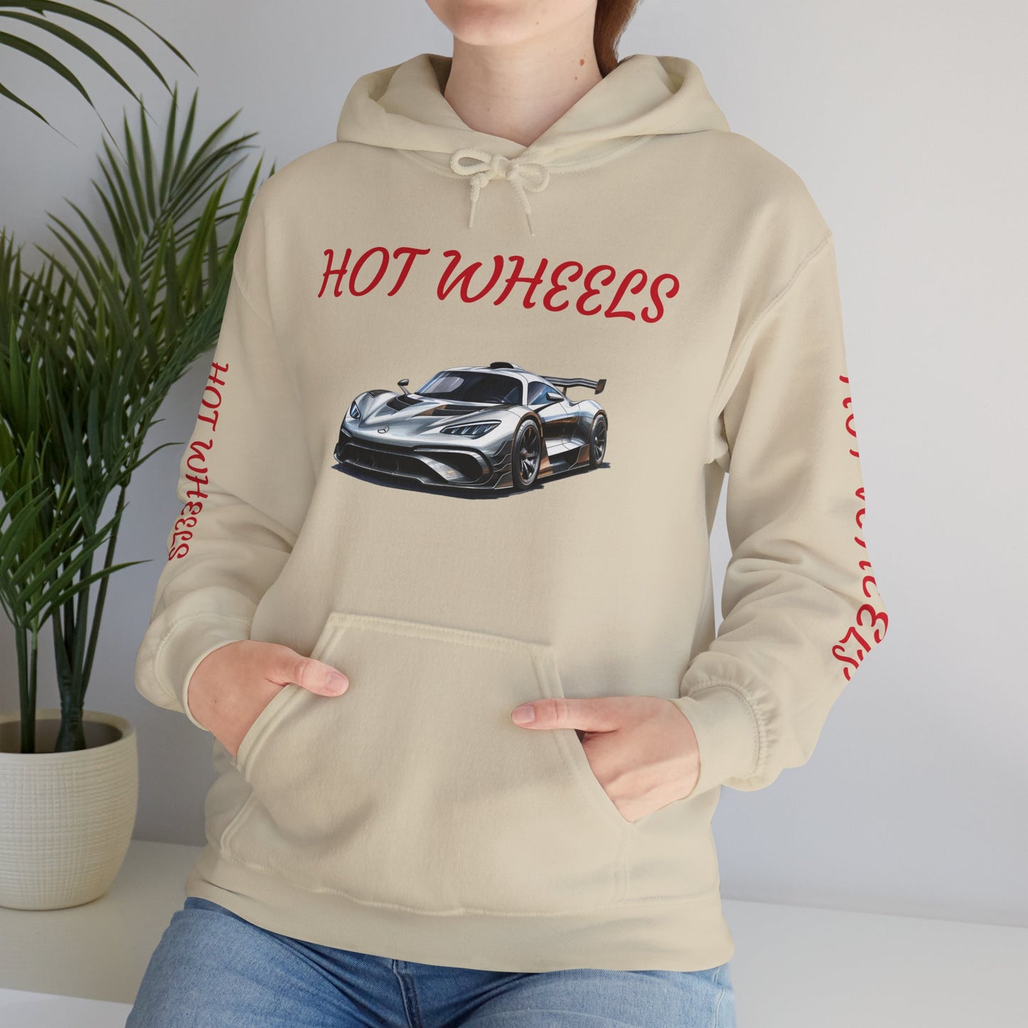 Princess Grace  Hot Wheels Unisex Hooded Sweatshirt Racing Inspired Comfort for Car Enthusiasts