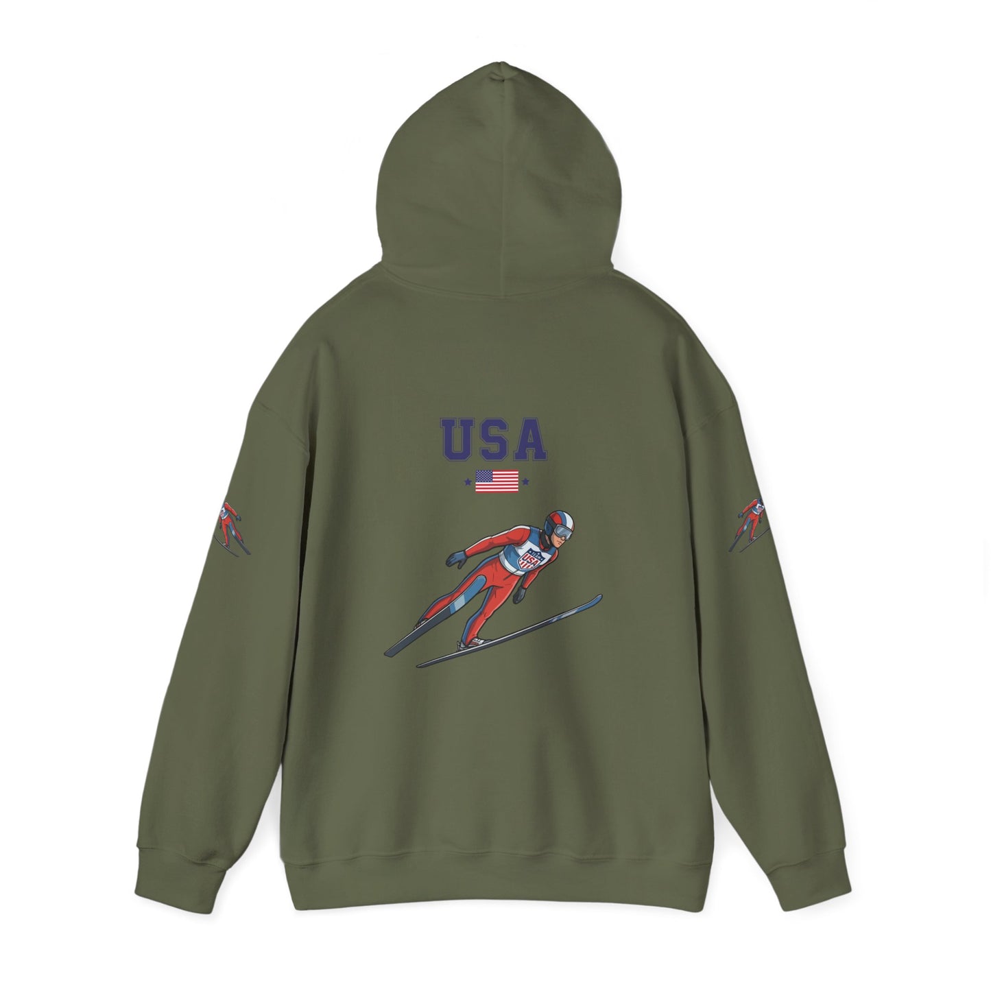 Princess Grace  TEAM USA  Unisex Heavy Blend Hooded Sweatshirt