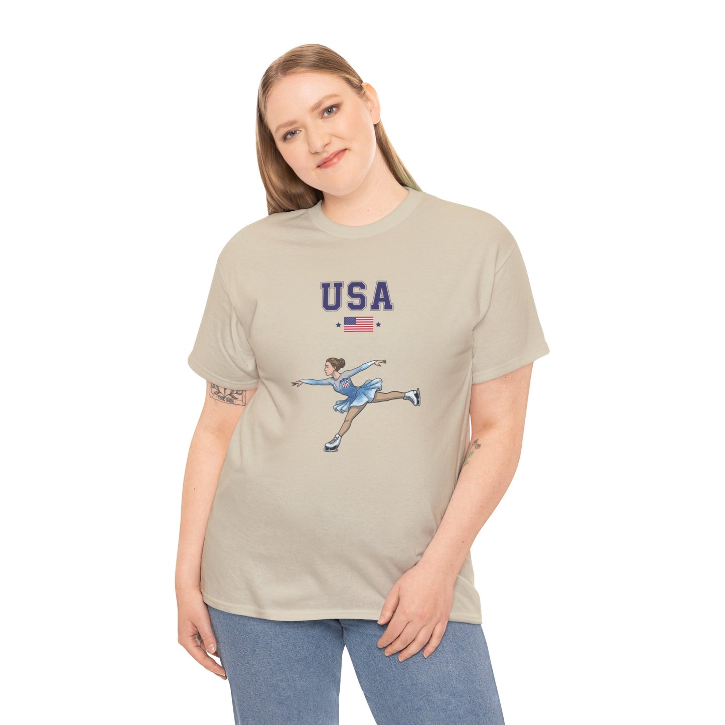 Princess Grace  TEAM USA  Unisex Heavy Cotton Tee