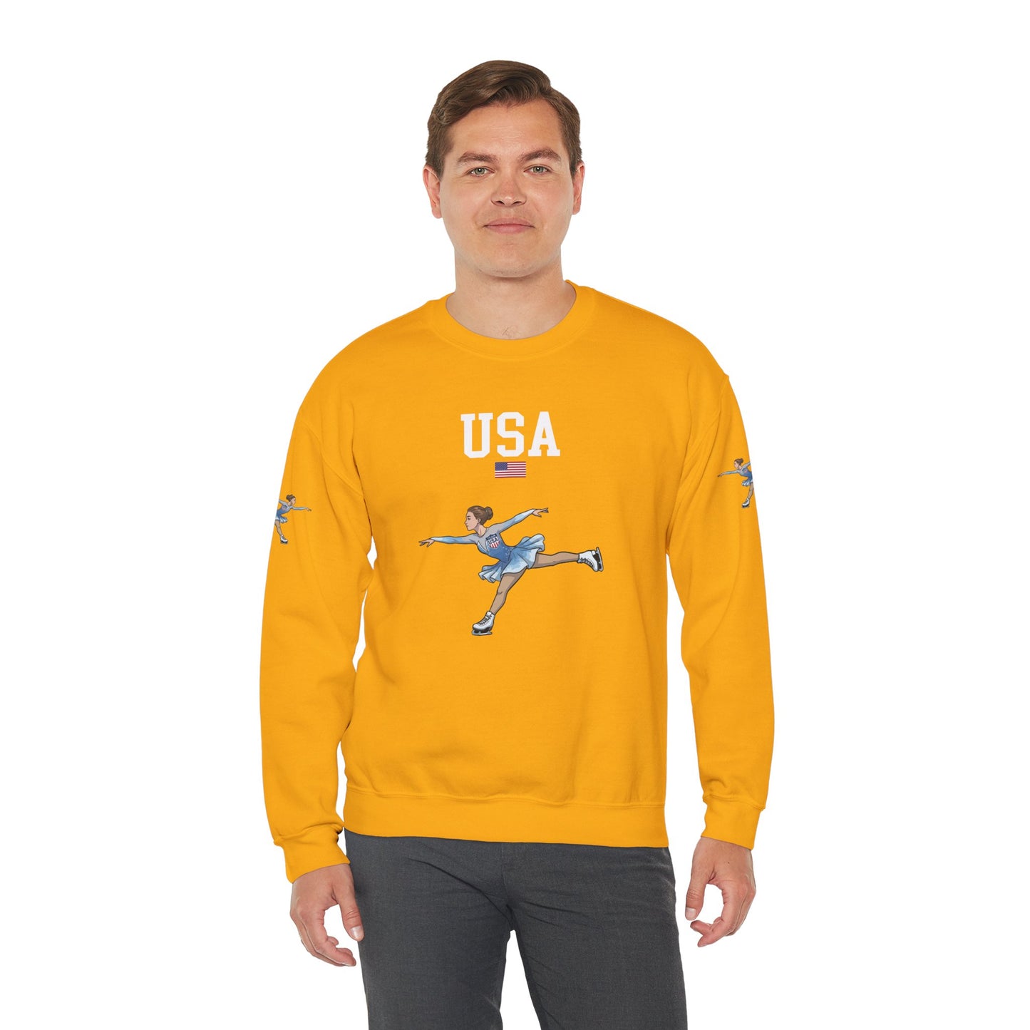 Princess Grace  TEAM USA  Unisex Heavy Blend  Crewneck Sweatshirt