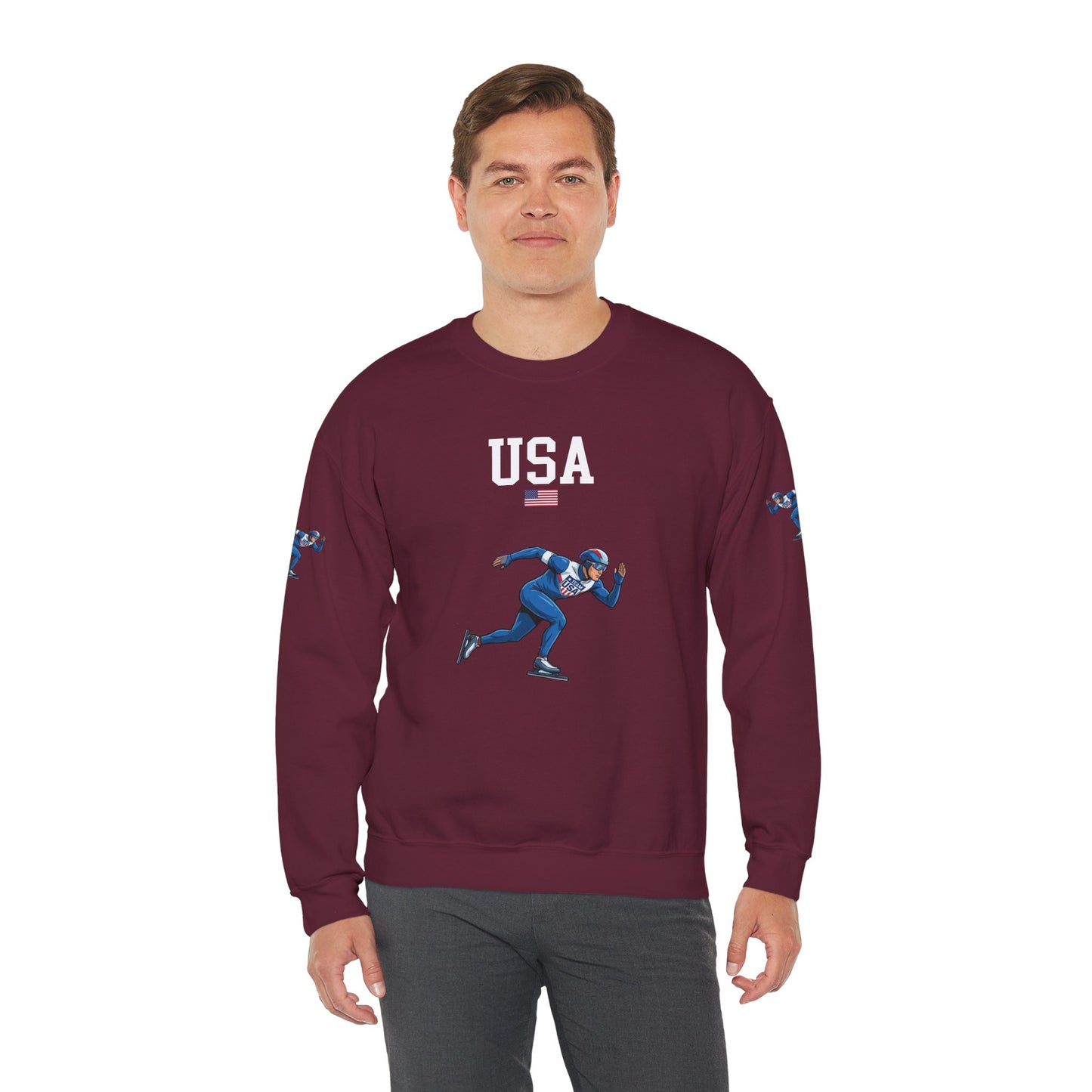 Princess Grace  TEAM USA  Unisex Heavy Blend  Crewneck Sweatshirt
