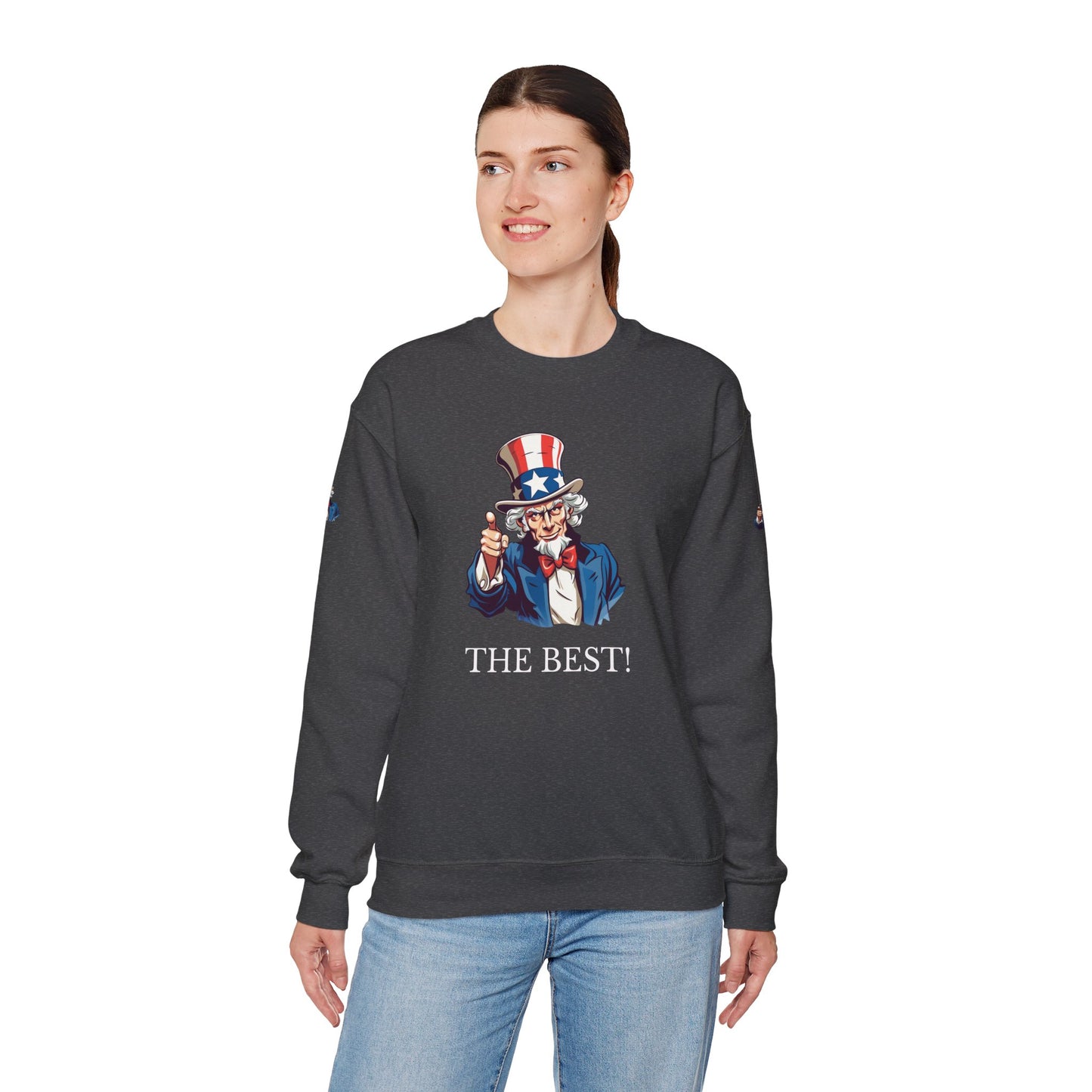 Princess Grace TEAM USA  Unisex Heavy Blend Crewneck Sweatshirt